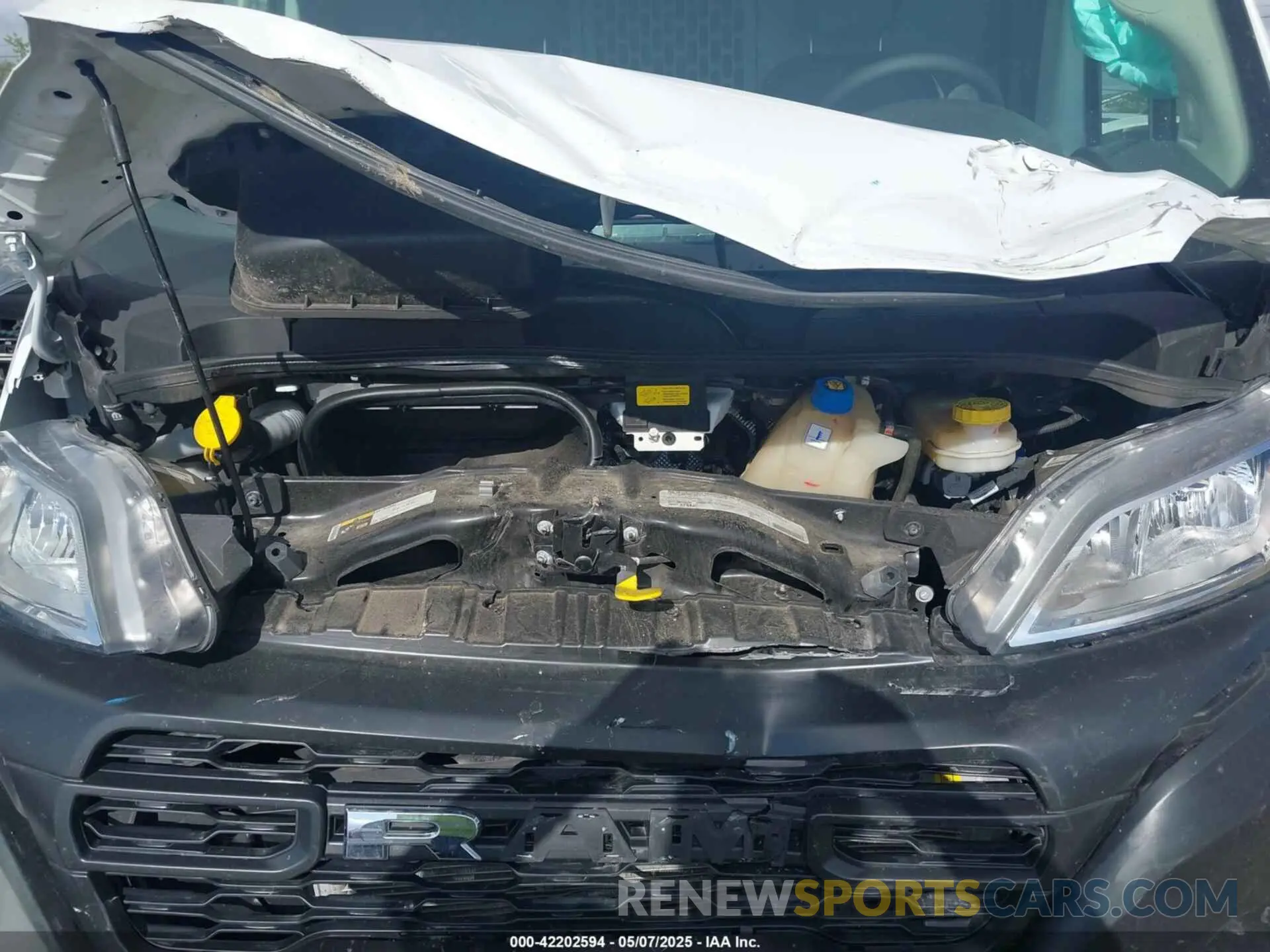 10 Photograph of a damaged car 3C6LRVAG7RE132017 RAM PROMASTER 1500 2024