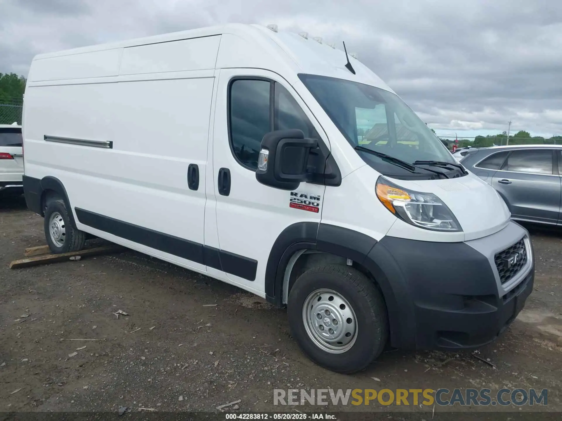 1 Photograph of a damaged car 3C6LRVDG4NE105380 RAM PROMASTER 2022