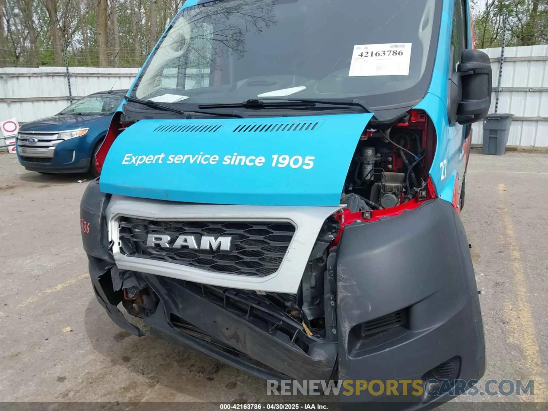 6 Photograph of a damaged car 3C6TRVCG0KE509757 RAM PROMASTER 2500 2019