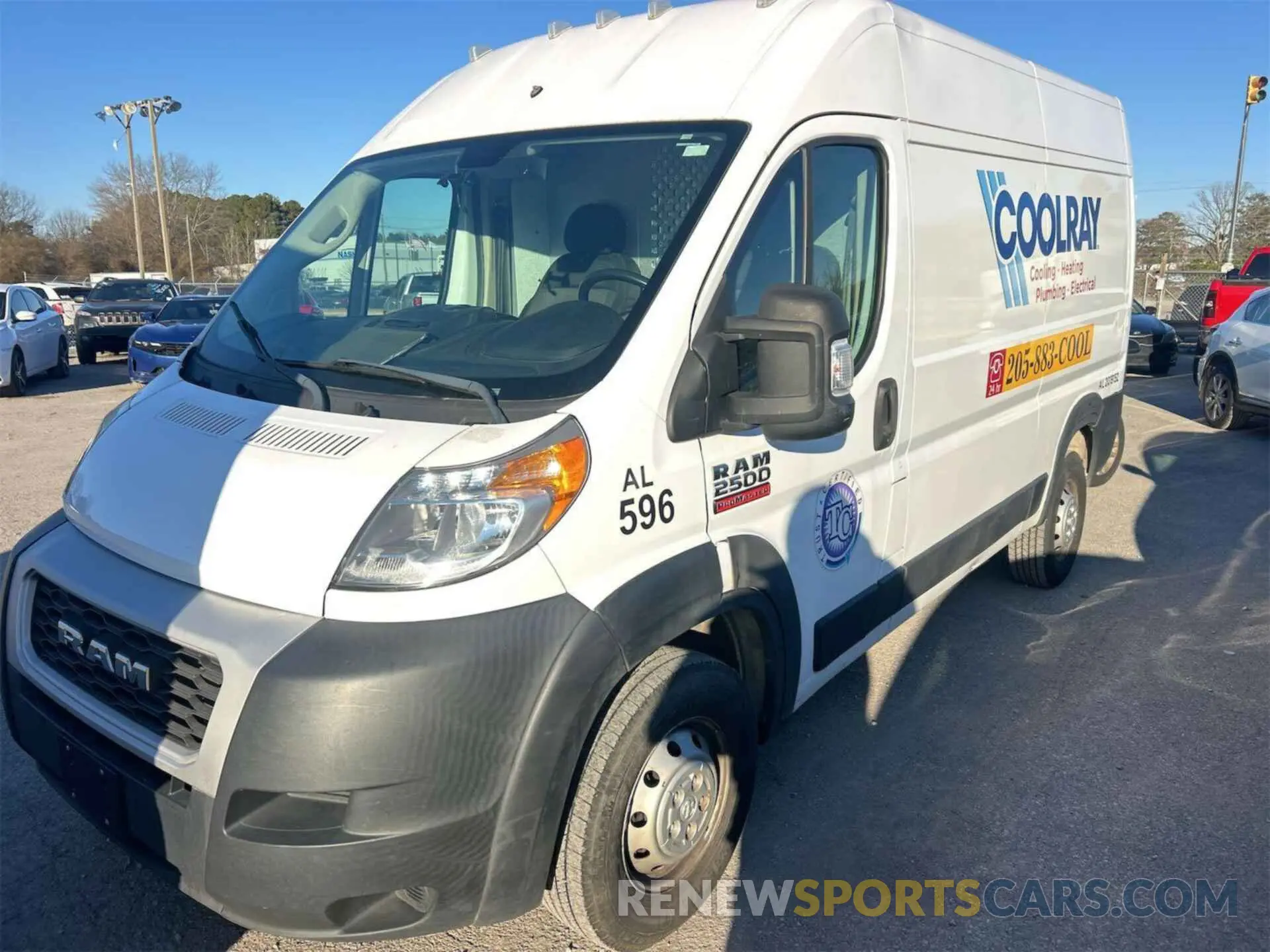 23 Photograph of a damaged car 3C6TRVCG2KE522929 RAM PROMASTER 2500 2019