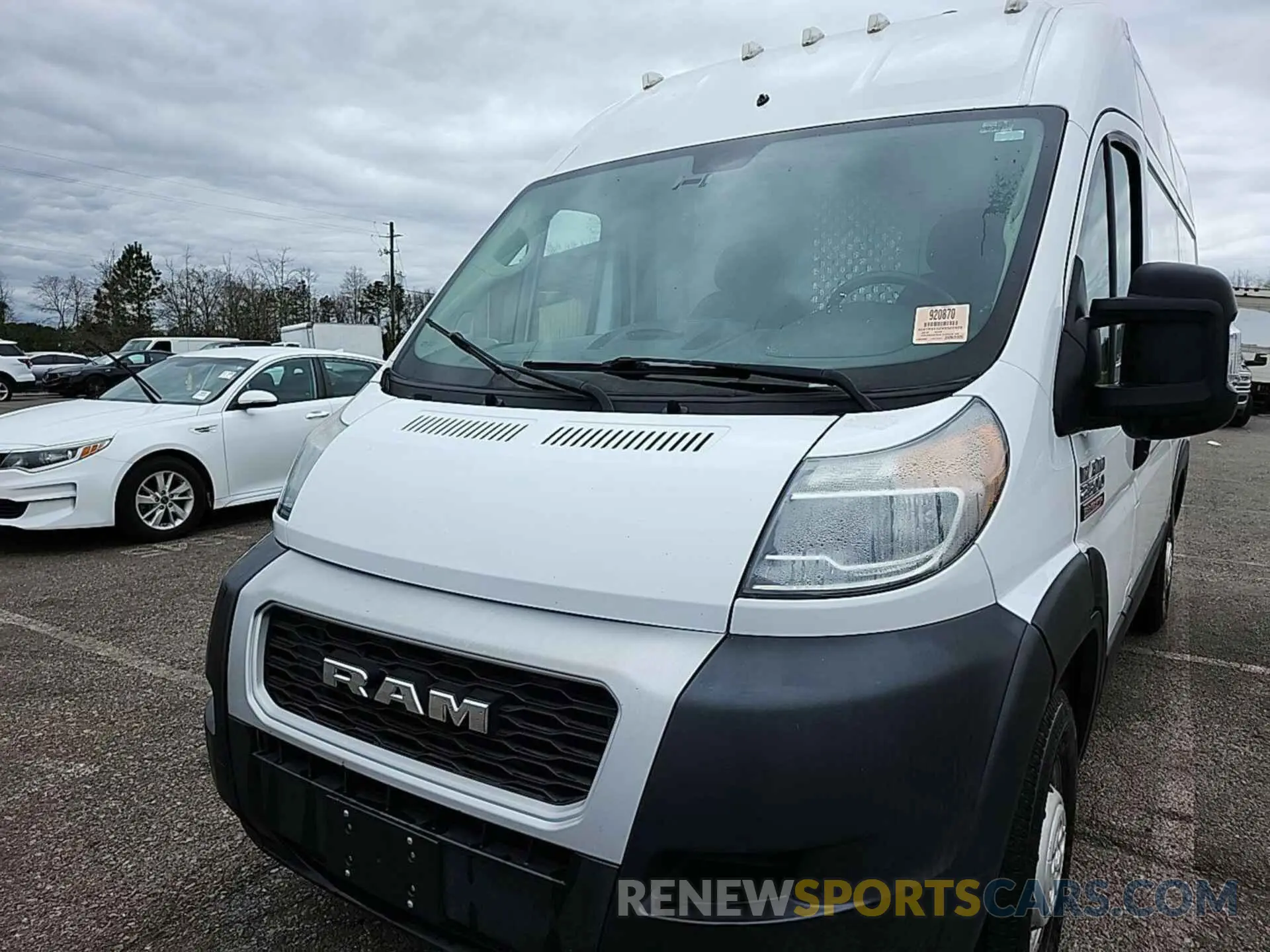 26 Photograph of a damaged car 3C6TRVCG2KE522929 RAM PROMASTER 2500 2019