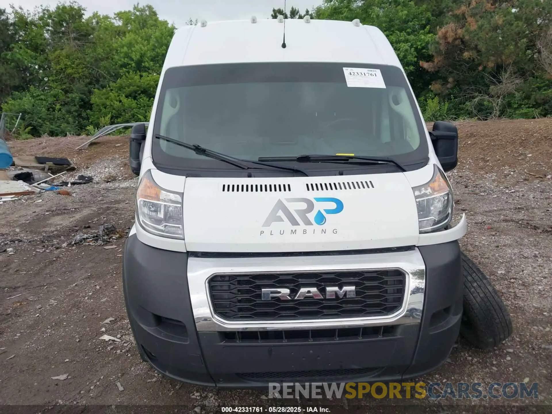 12 Photograph of a damaged car 3C6TRVDG1KE534374 RAM PROMASTER 2500 2019