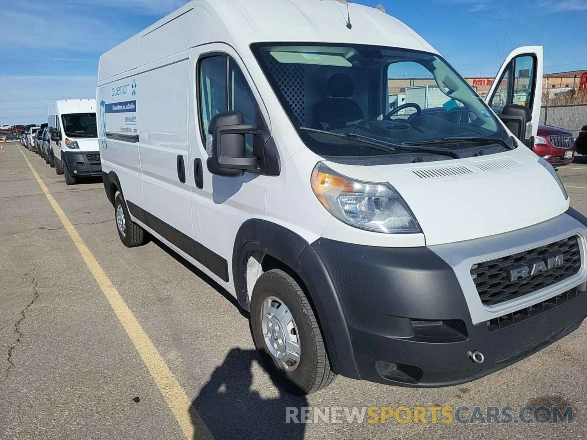 19 Photograph of a damaged car 3C6TRVDG3KE501005 RAM PROMASTER 2500 2019