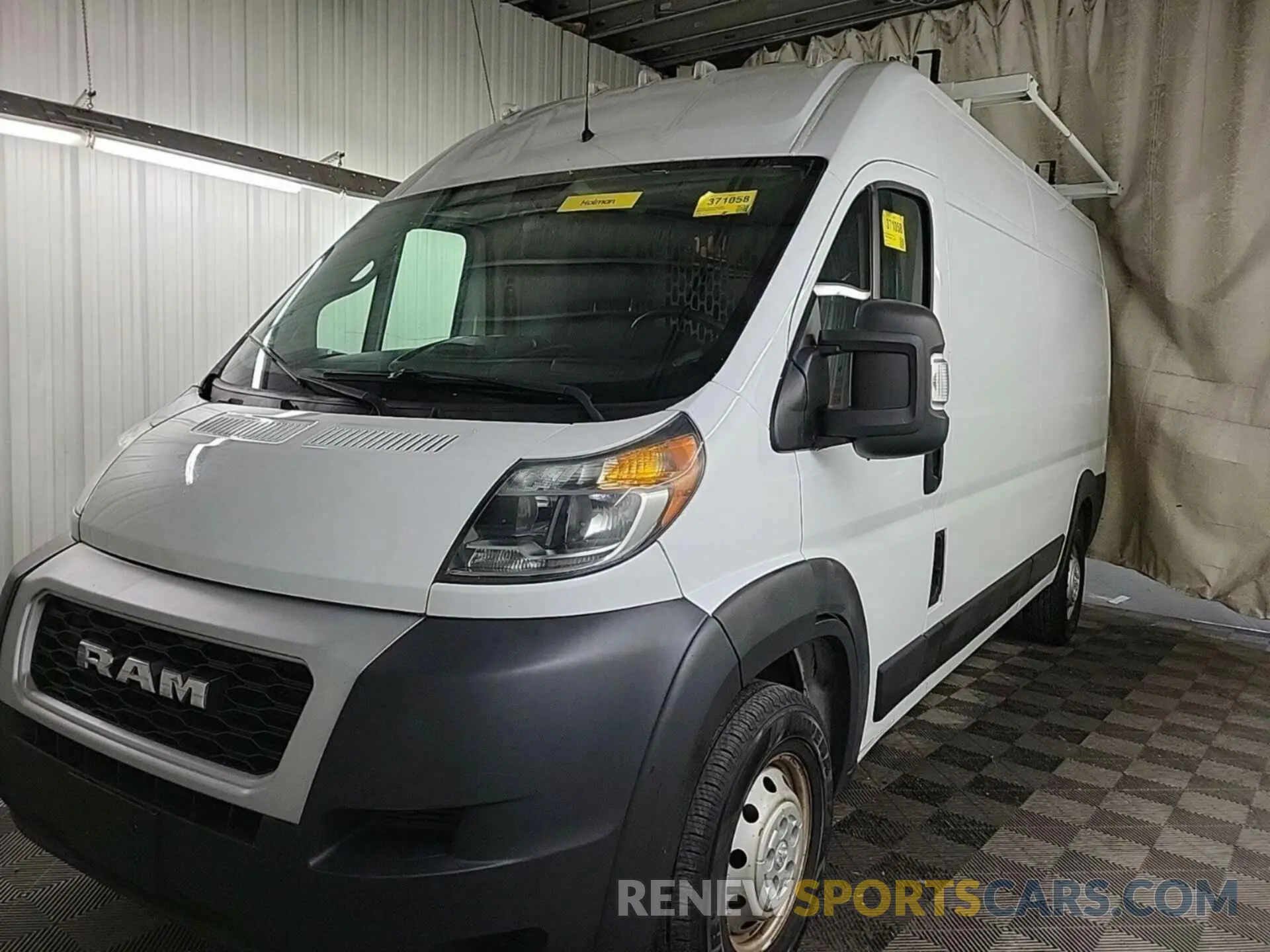 1 Photograph of a damaged car 3C6TRVDG4KE562864 RAM PROMASTER 2500 2019