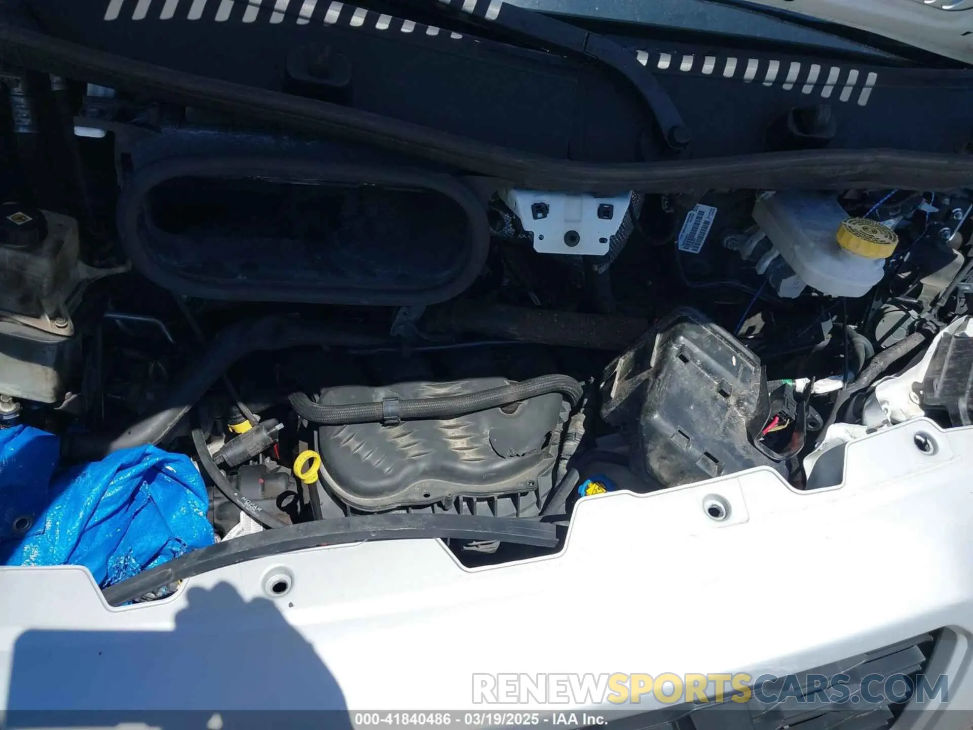 10 Photograph of a damaged car 3C6TRVDG8KE547249 RAM PROMASTER 2500 2019