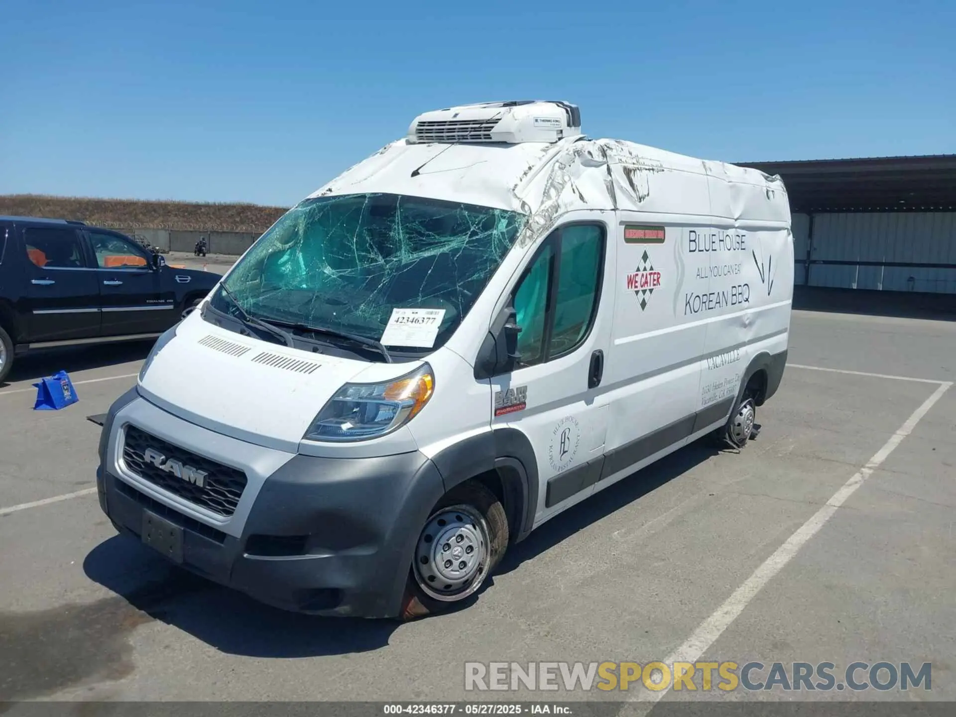 6 Photograph of a damaged car 3C6TRVDG9KE515166 RAM PROMASTER 2500 2019