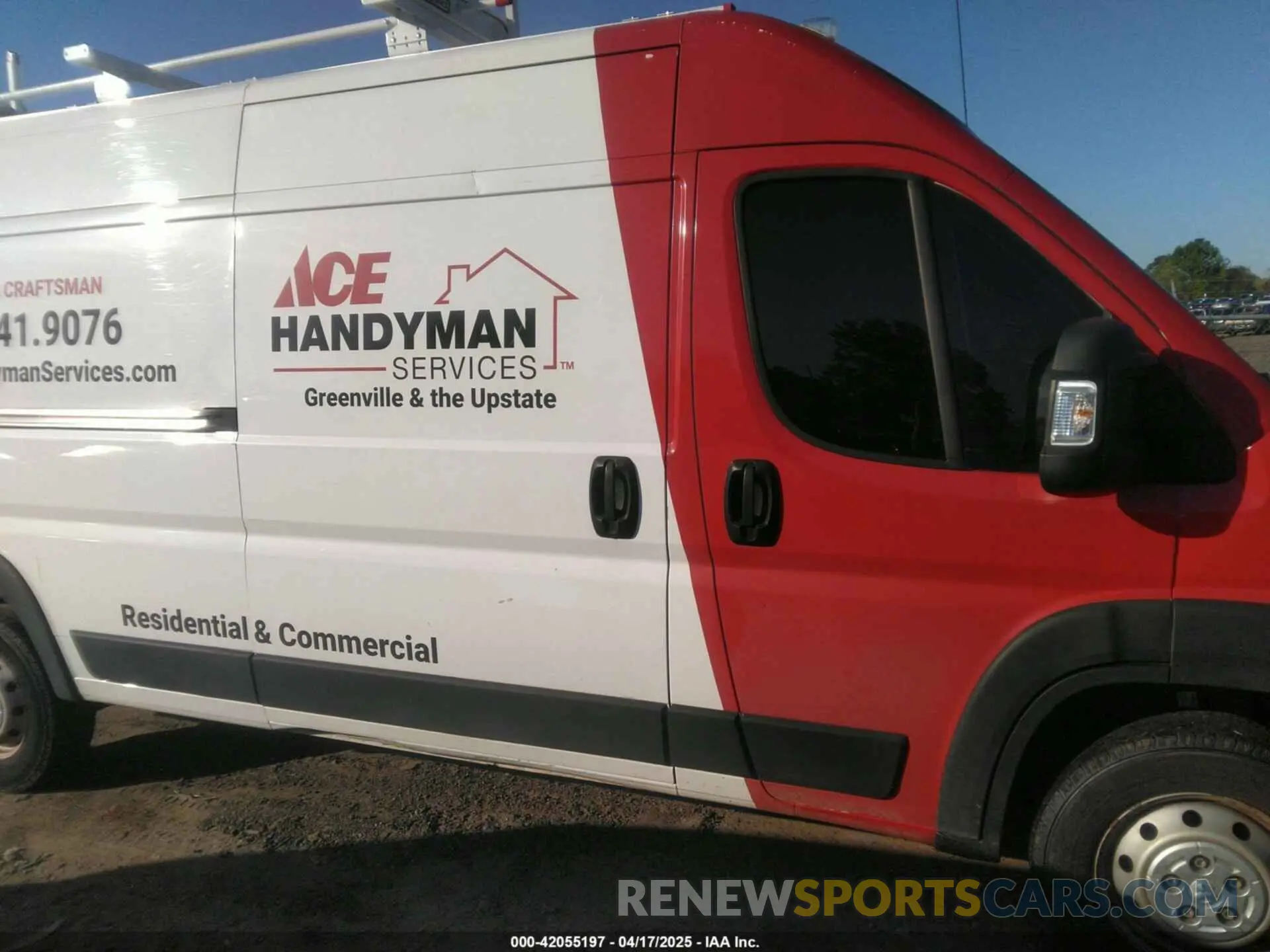 13 Photograph of a damaged car 3C6TRVDGXKE543090 RAM PROMASTER 2500 2019