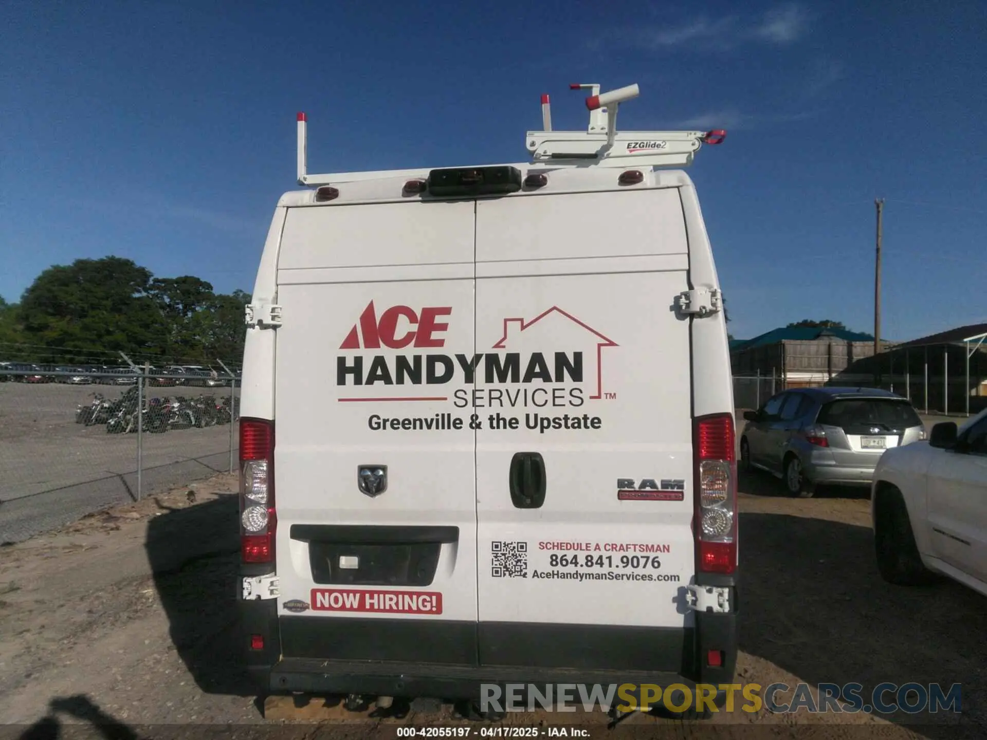 16 Photograph of a damaged car 3C6TRVDGXKE543090 RAM PROMASTER 2500 2019