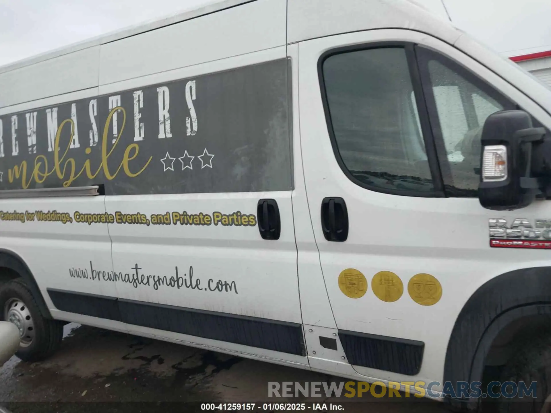 13 Photograph of a damaged car 3C6TRVDGXLE110693 RAM PROMASTER 2500 2020