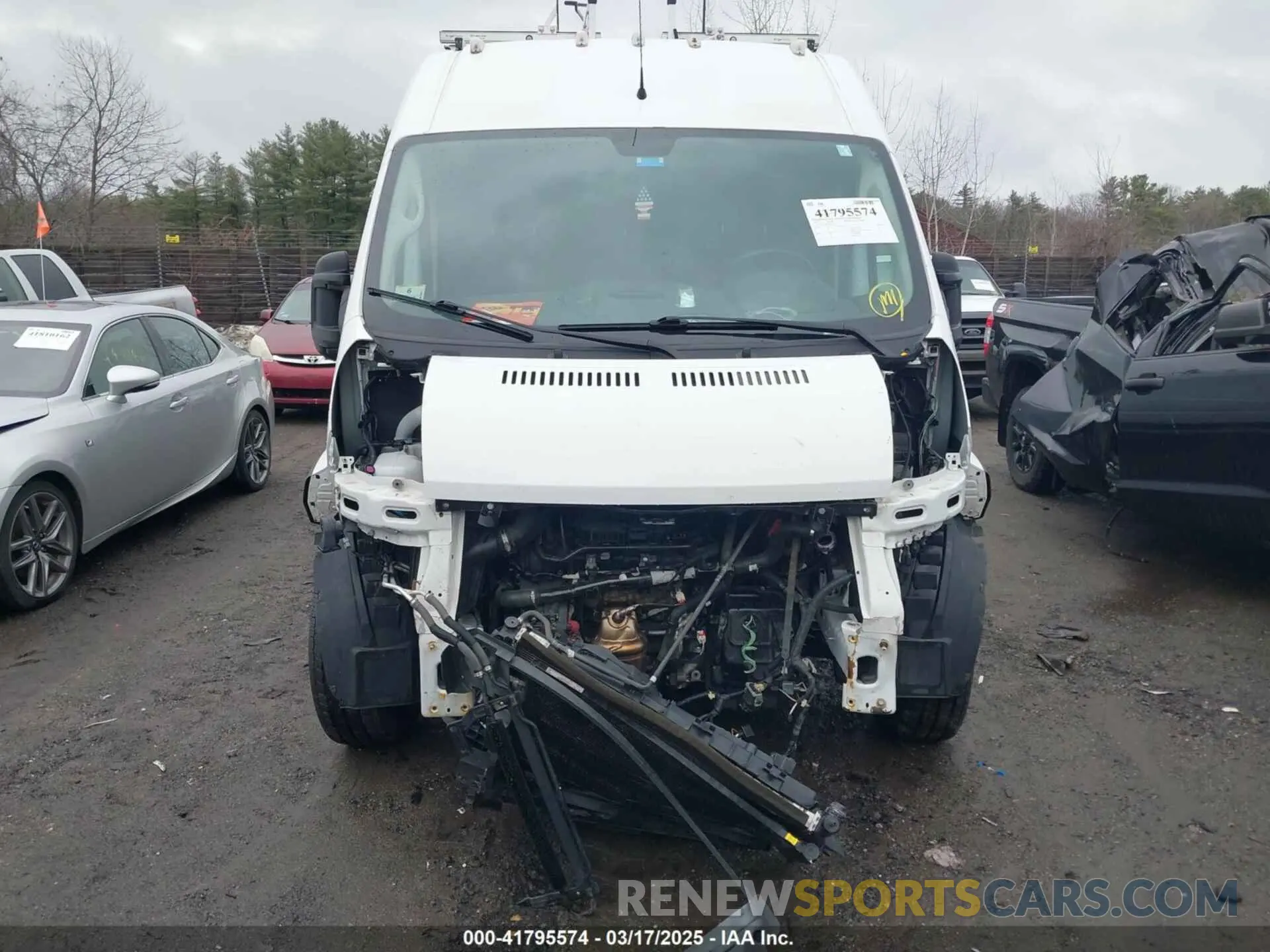 13 Photograph of a damaged car 3C6ERVDG3ME504577 RAM PROMASTER 2500 2021
