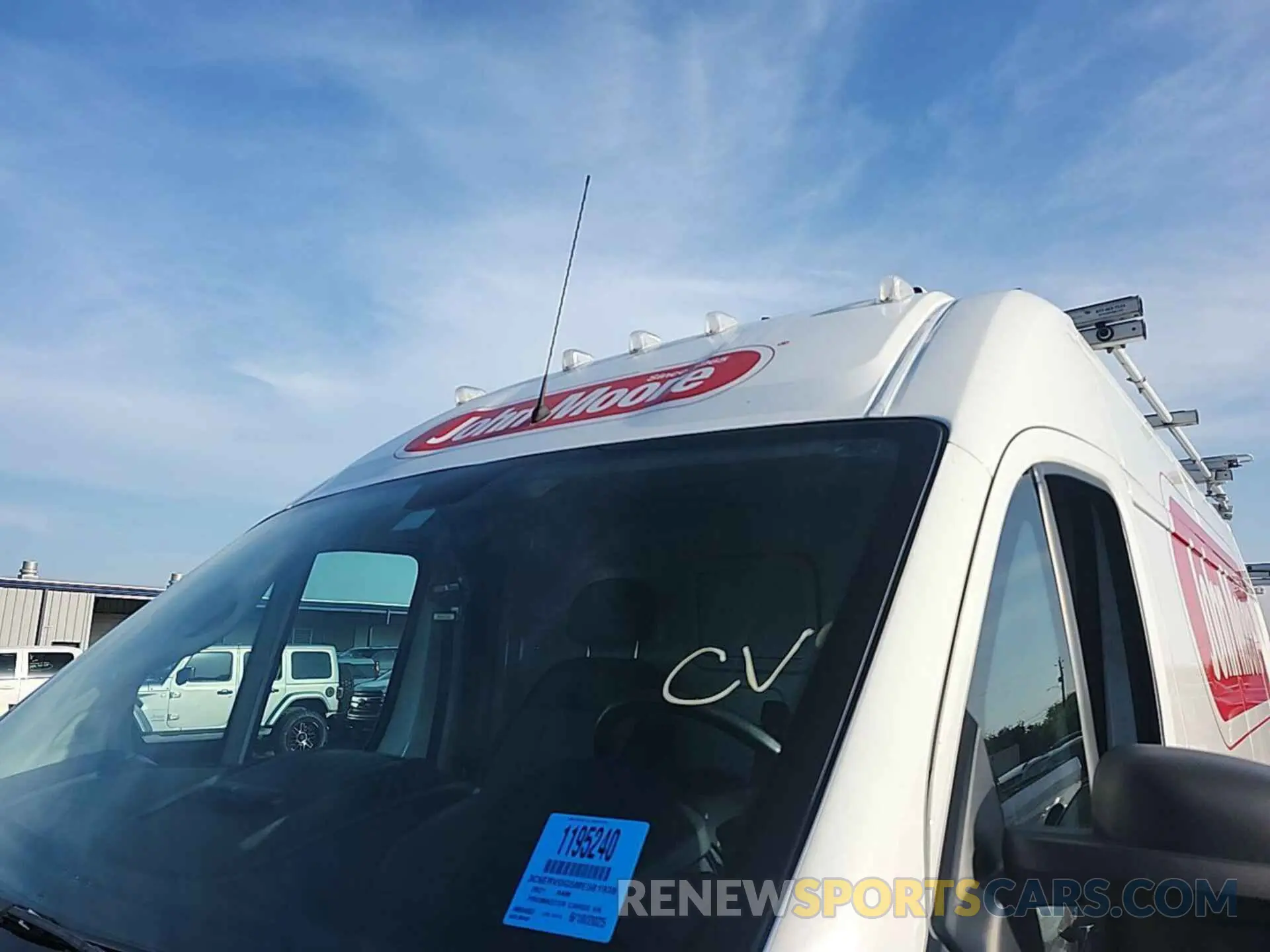 10 Photograph of a damaged car 3C6ERVDG5ME501938 RAM PROMASTER 2500 2021