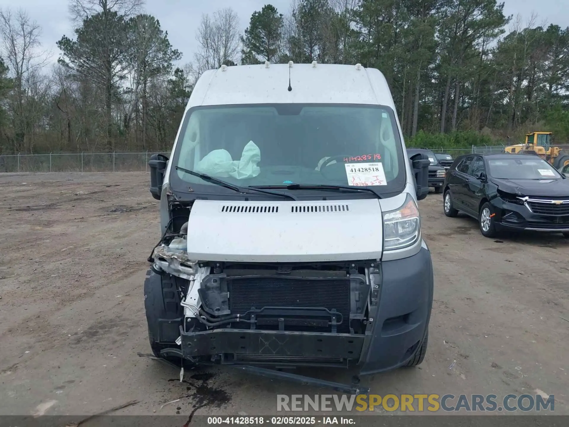 13 Photograph of a damaged car 3C6ERVDG6ME500703 RAM PROMASTER 2500 2021