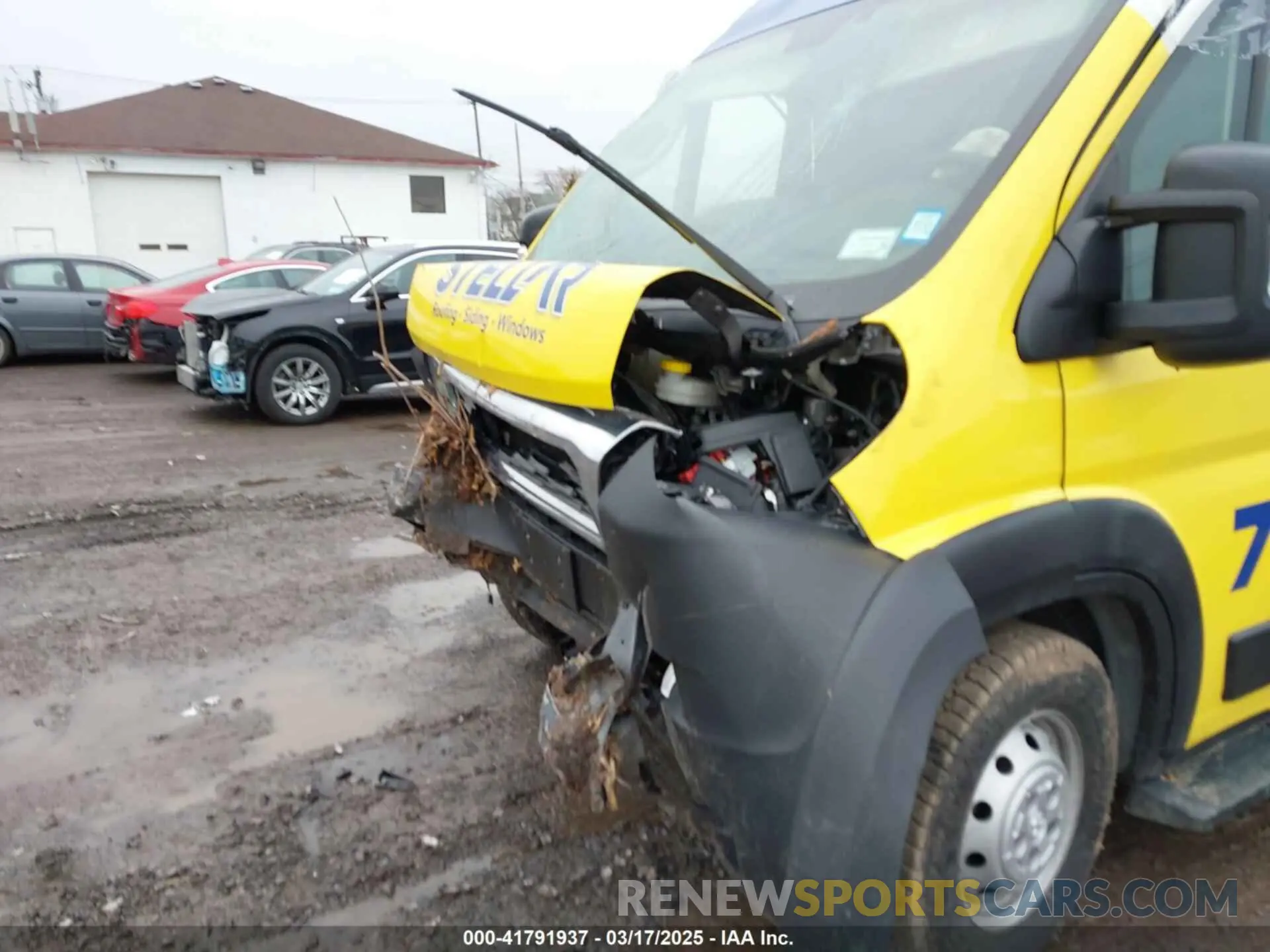6 Photograph of a damaged car 3C6ERVDG7ME502640 RAM PROMASTER 2500 2021