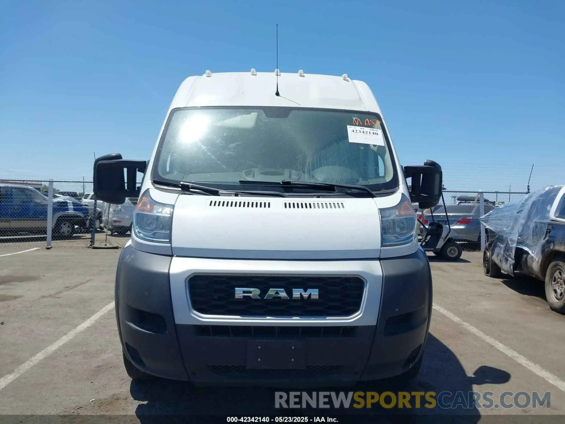 11 Photograph of a damaged car 3C6LRVCG1ME574801 RAM PROMASTER 2500 2021