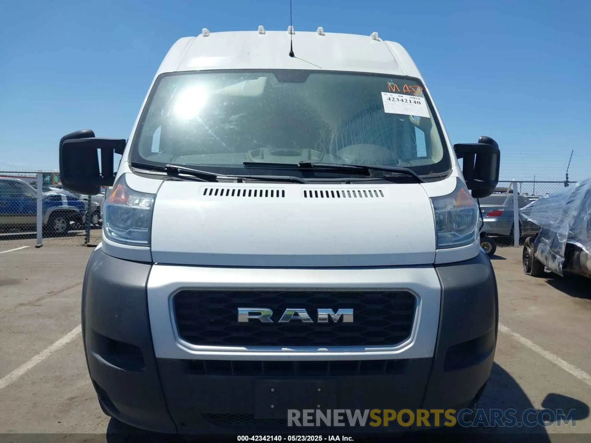 6 Photograph of a damaged car 3C6LRVCG1ME574801 RAM PROMASTER 2500 2021