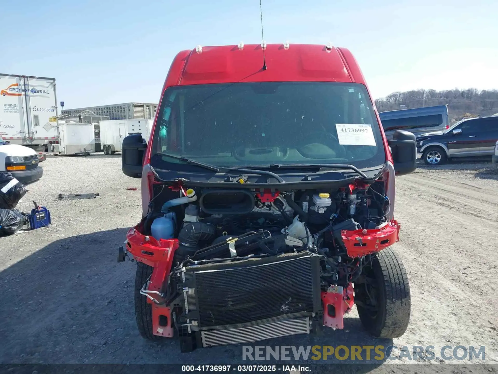13 Photograph of a damaged car 3C6LRVCG2ME513117 RAM PROMASTER 2500 2021