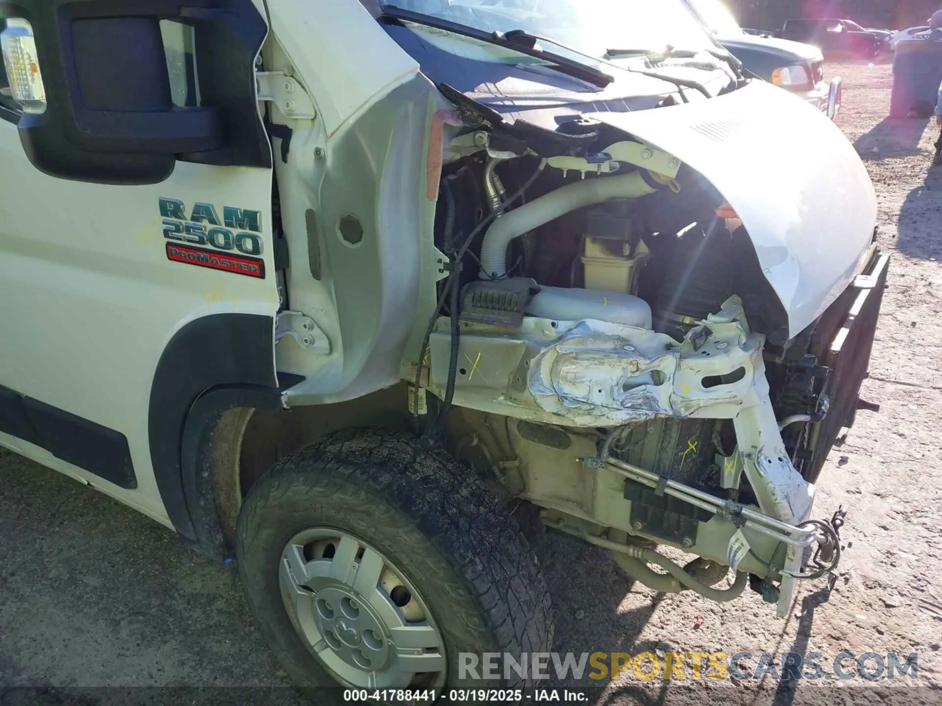 6 Photograph of a damaged car 3C6LRVDG1ME559617 RAM PROMASTER 2500 2021