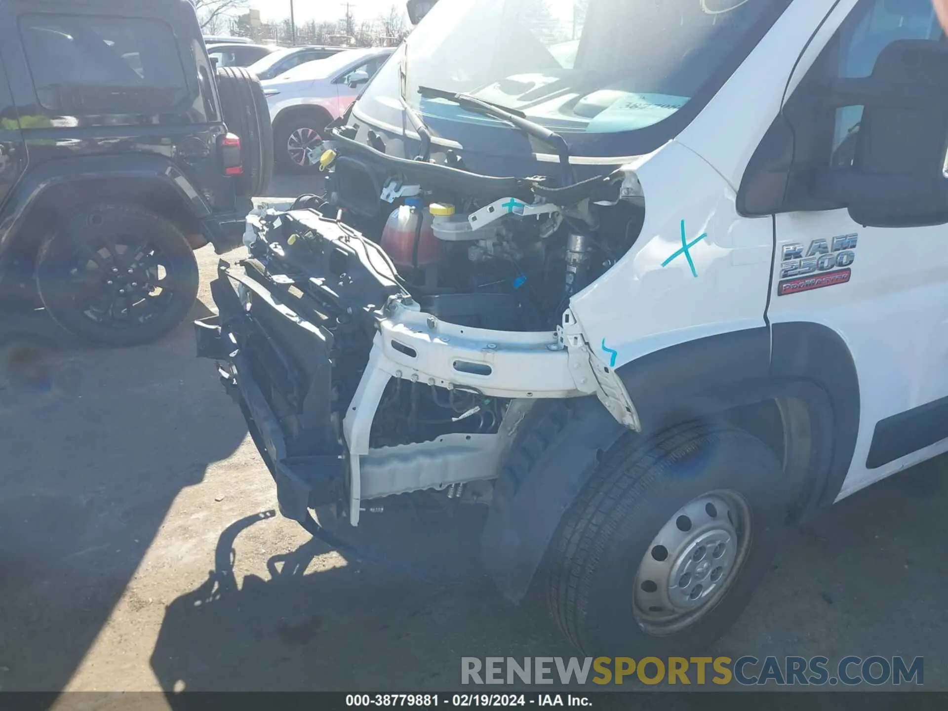 6 Photograph of a damaged car 3C6LRVDG2ME567631 RAM PROMASTER 2500 2021