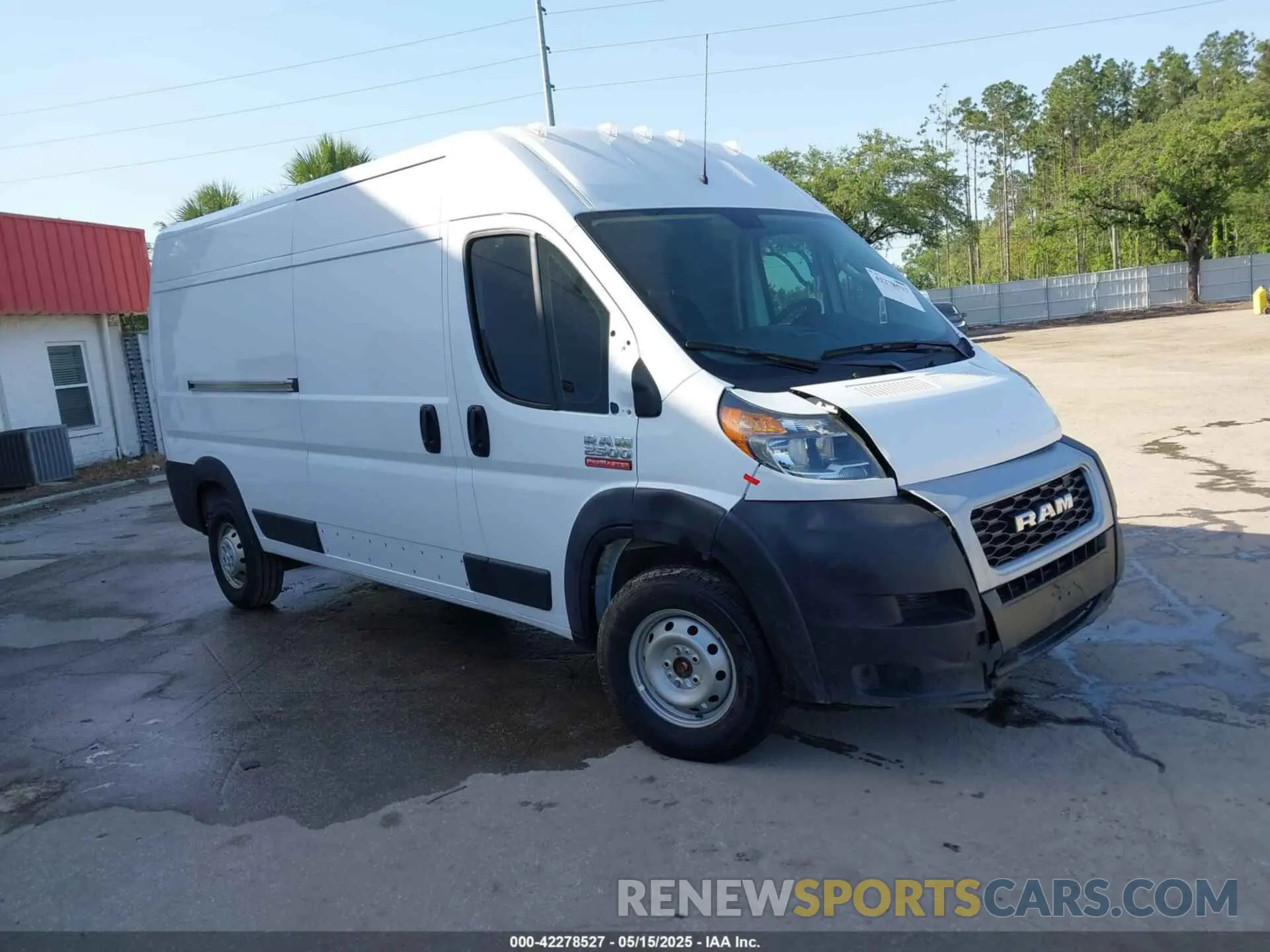 1 Photograph of a damaged car 3C6LRVDG4ME508578 RAM PROMASTER 2500 2021