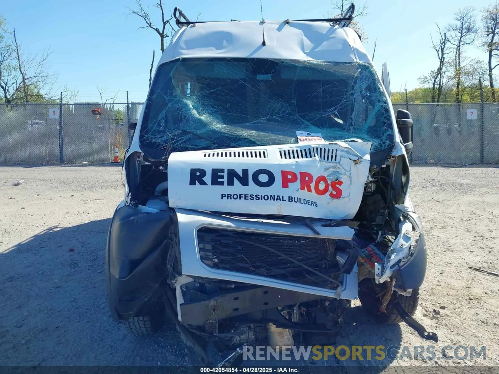 12 Photograph of a damaged car 3C6LRVDG4ME510878 RAM PROMASTER 2500 2021