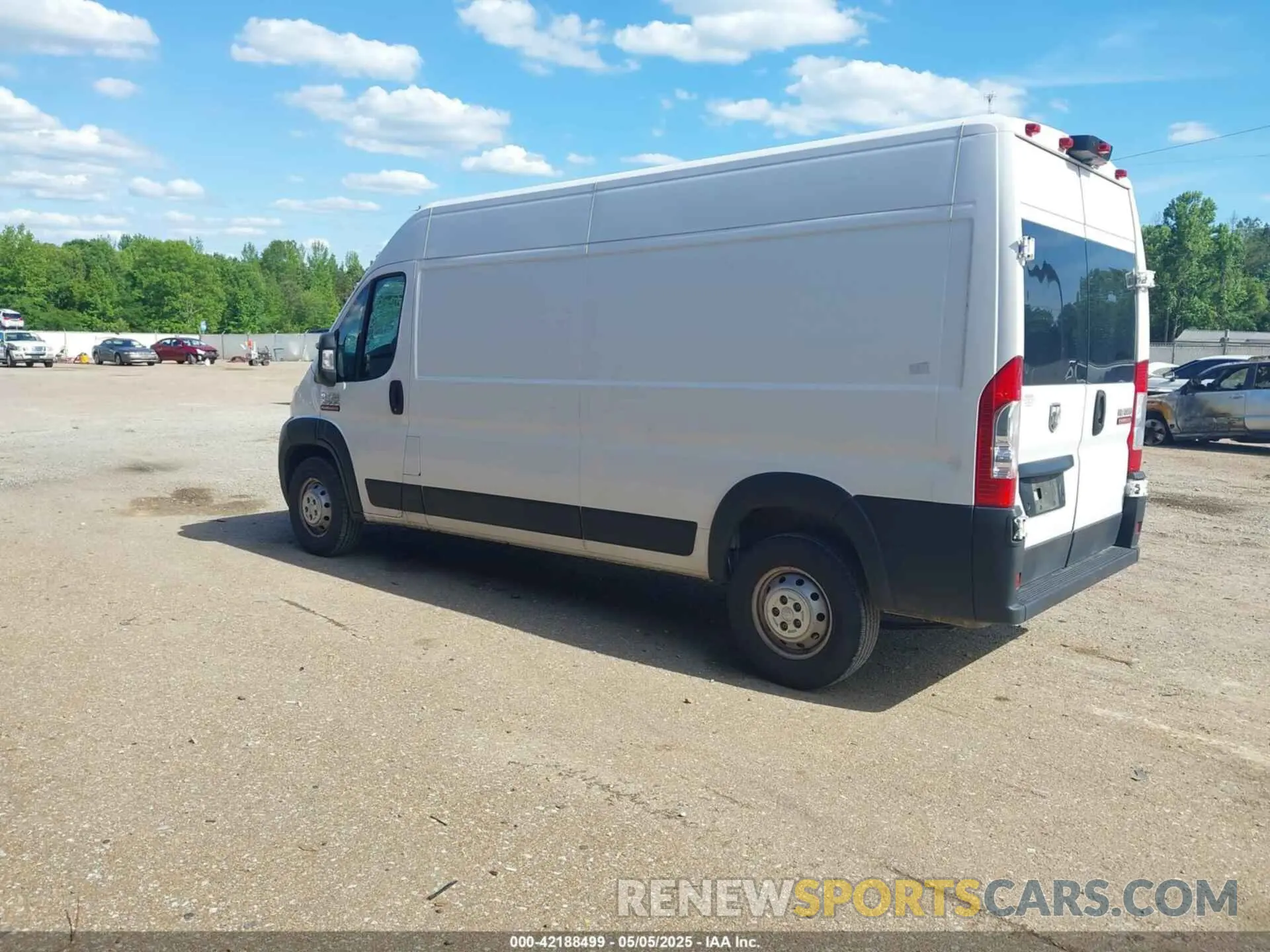 3 Photograph of a damaged car 3C6LRVDG4ME528135 RAM PROMASTER 2500 2021