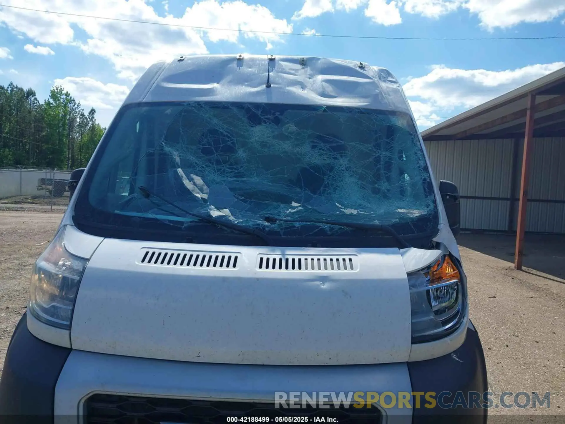 6 Photograph of a damaged car 3C6LRVDG4ME528135 RAM PROMASTER 2500 2021