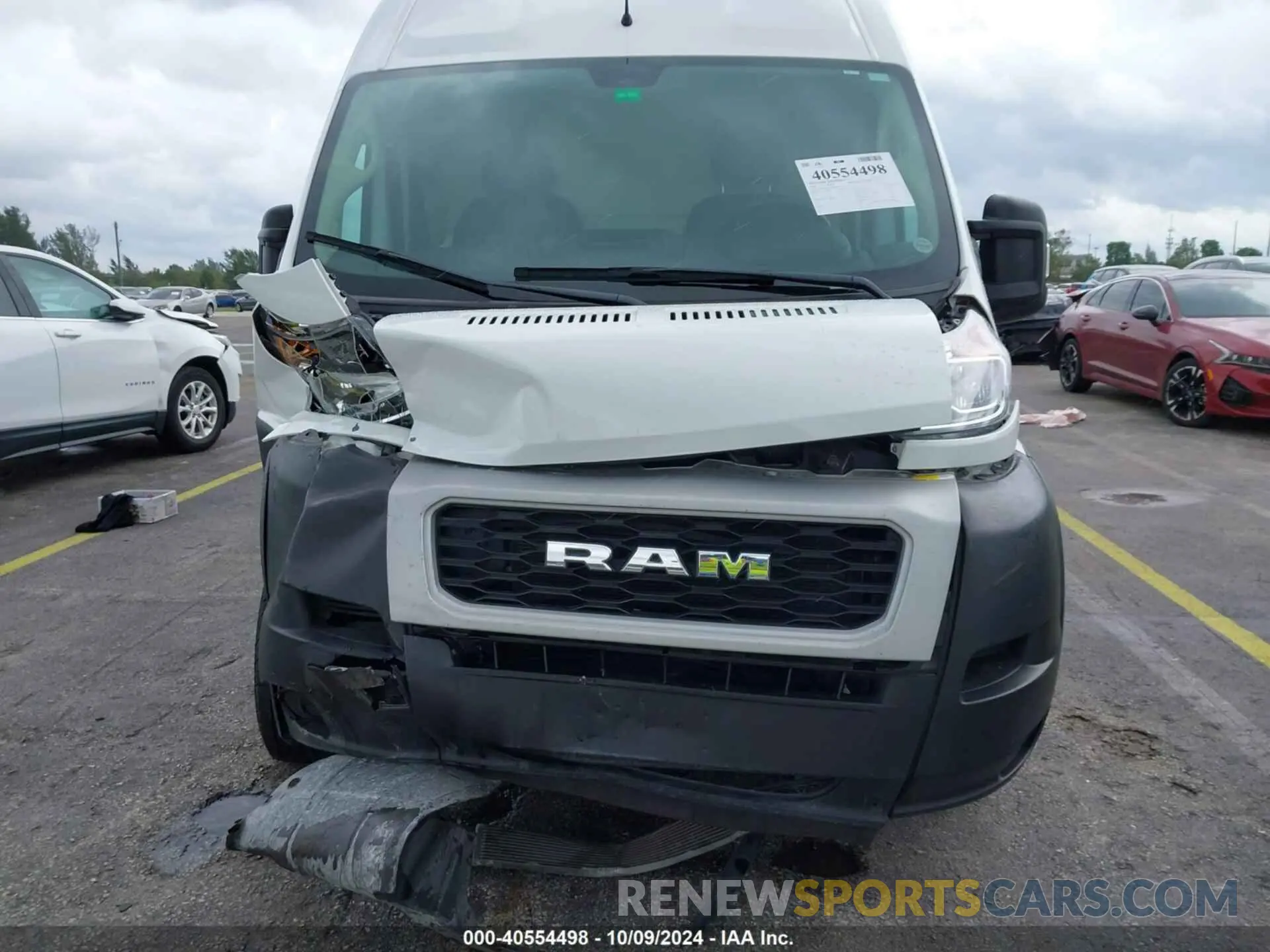 12 Photograph of a damaged car 3C6LRVDG4ME567808 RAM PROMASTER 2500 2021