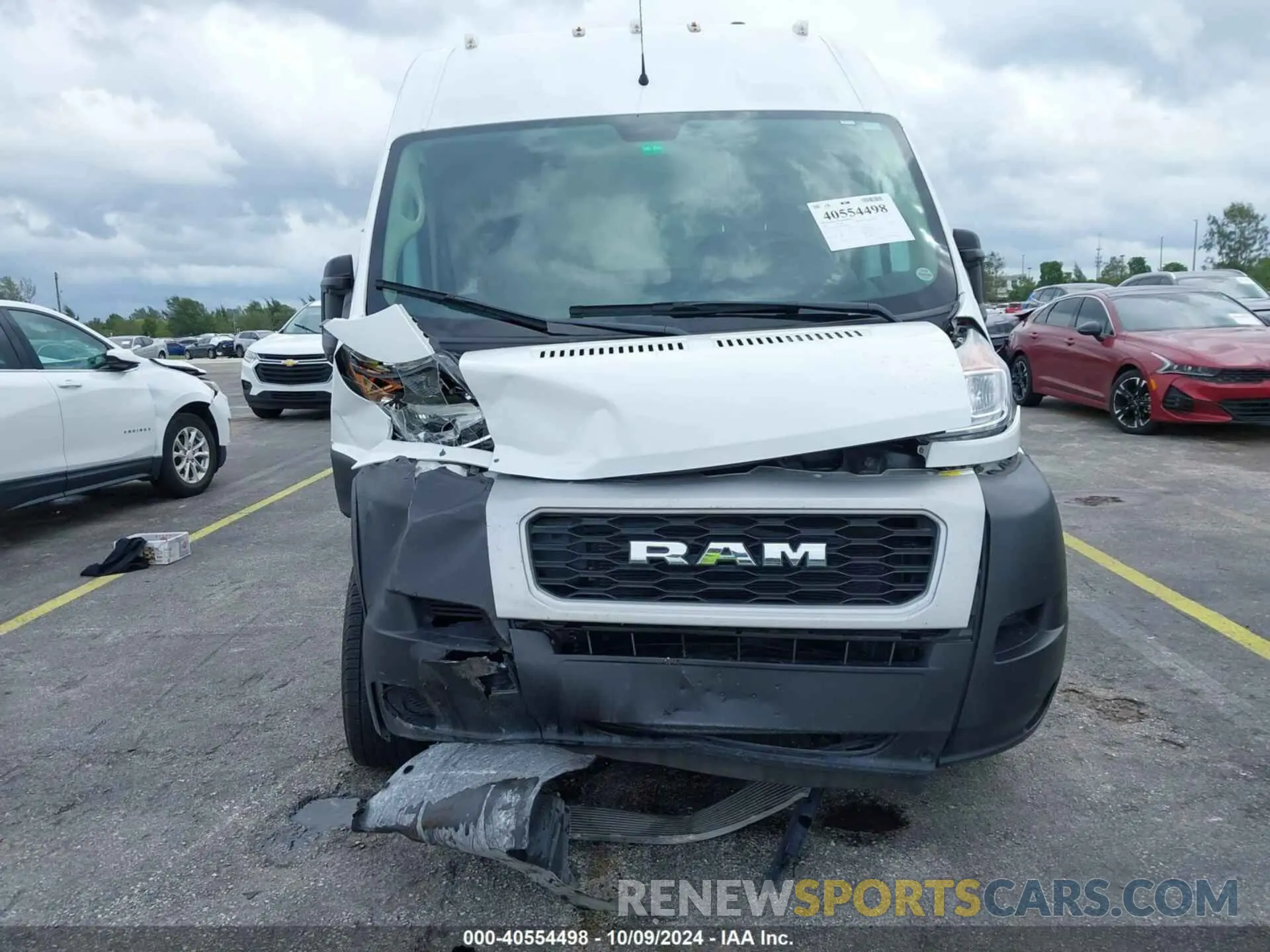 6 Photograph of a damaged car 3C6LRVDG4ME567808 RAM PROMASTER 2500 2021
