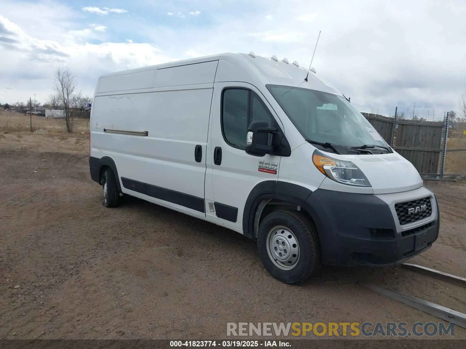 1 Photograph of a damaged car 3C6LRVDG6ME559029 RAM PROMASTER 2500 2021