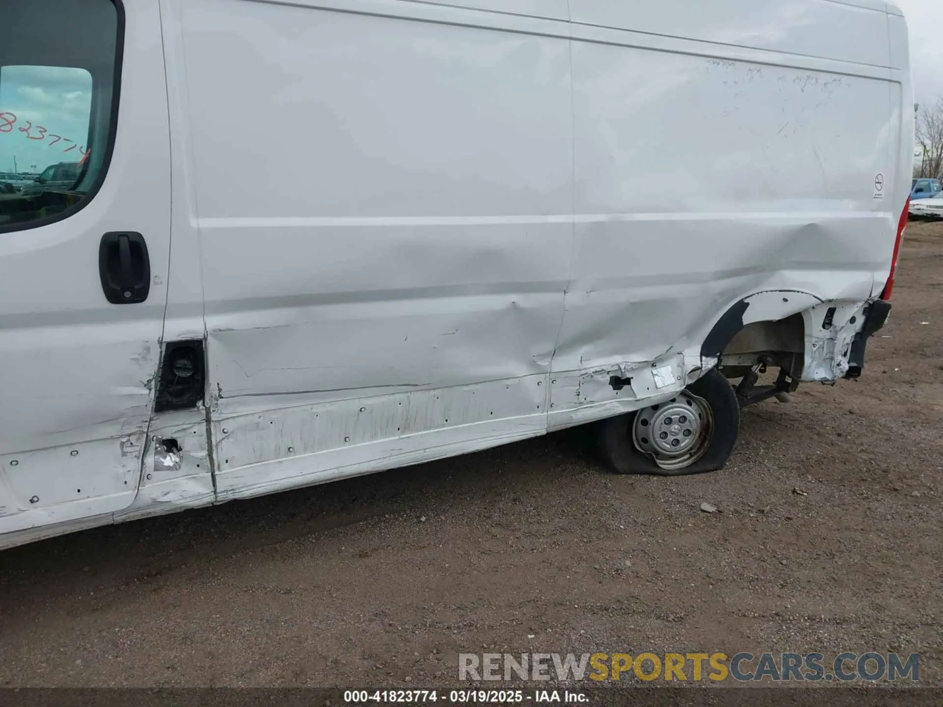 6 Photograph of a damaged car 3C6LRVDG6ME559029 RAM PROMASTER 2500 2021