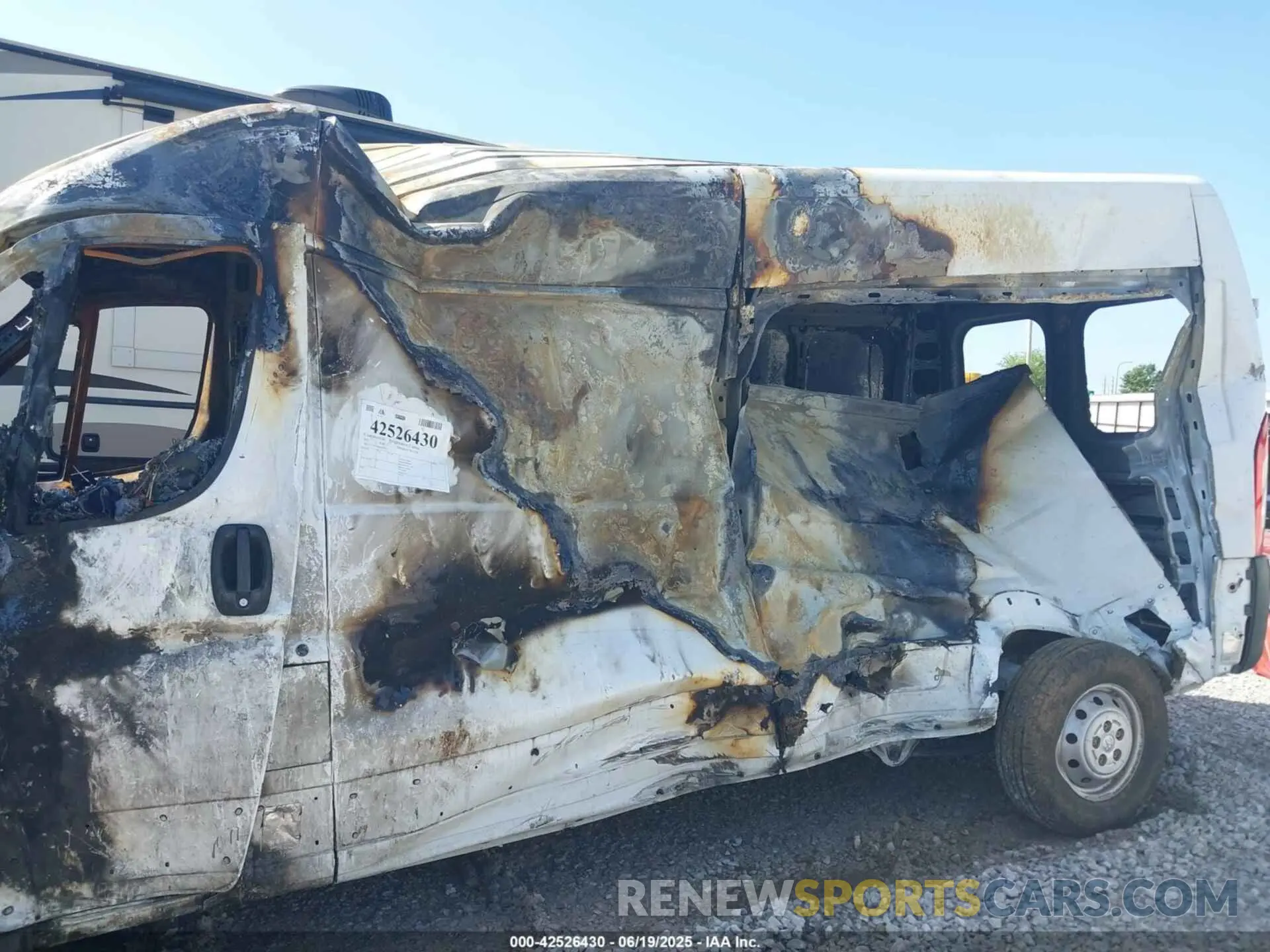 6 Photograph of a damaged car 3C6LRVDG8ME508177 RAM PROMASTER 2500 2021