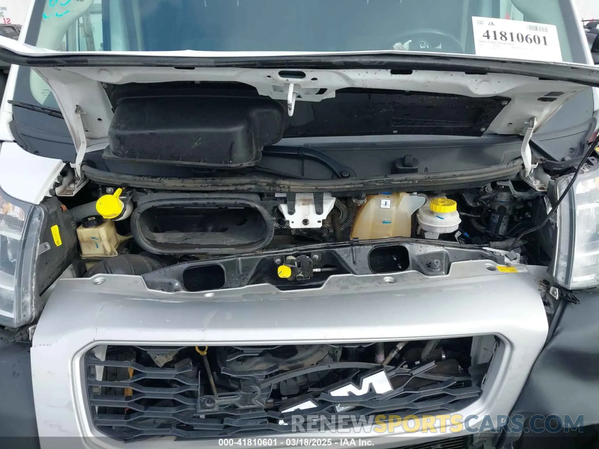 10 Photograph of a damaged car 3C6LRVDG8ME513895 RAM PROMASTER 2500 2021