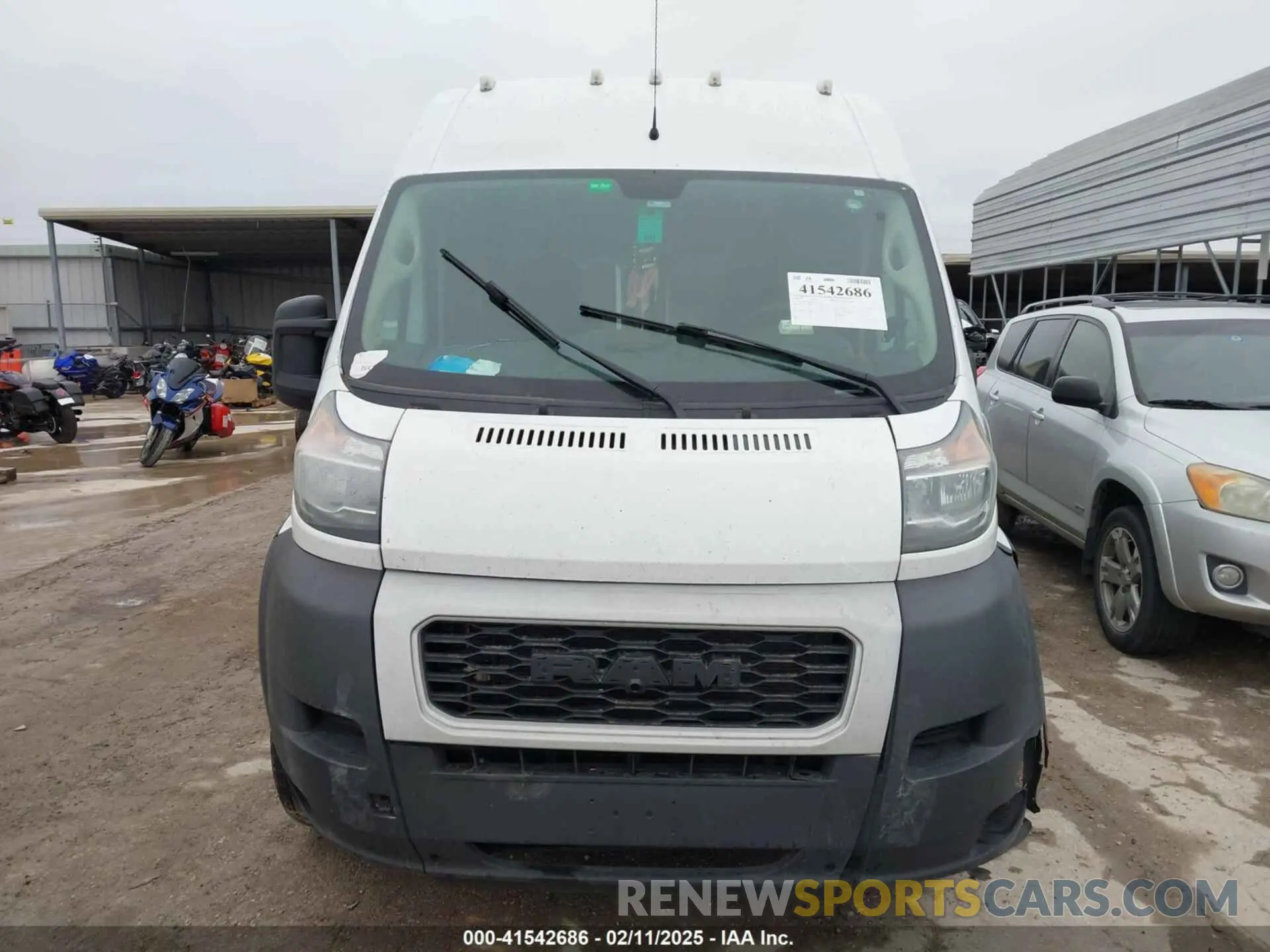 11 Photograph of a damaged car 3C6LRVDG8ME522726 RAM PROMASTER 2500 2021