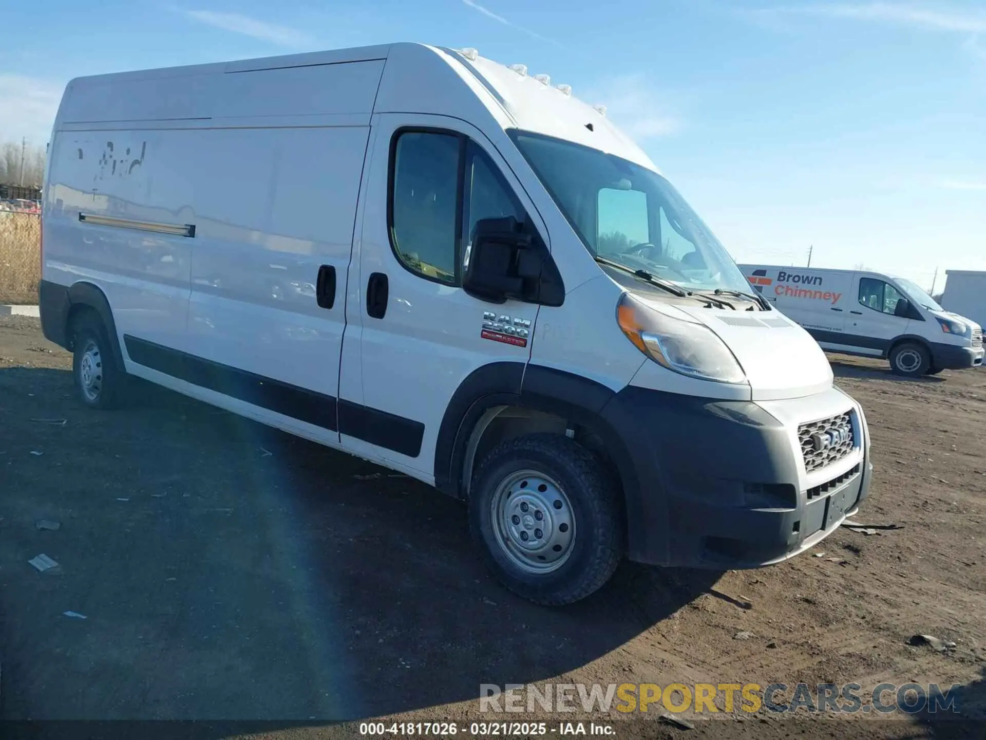 1 Photograph of a damaged car 3C6LRVDG9ME527725 RAM PROMASTER 2500 2021