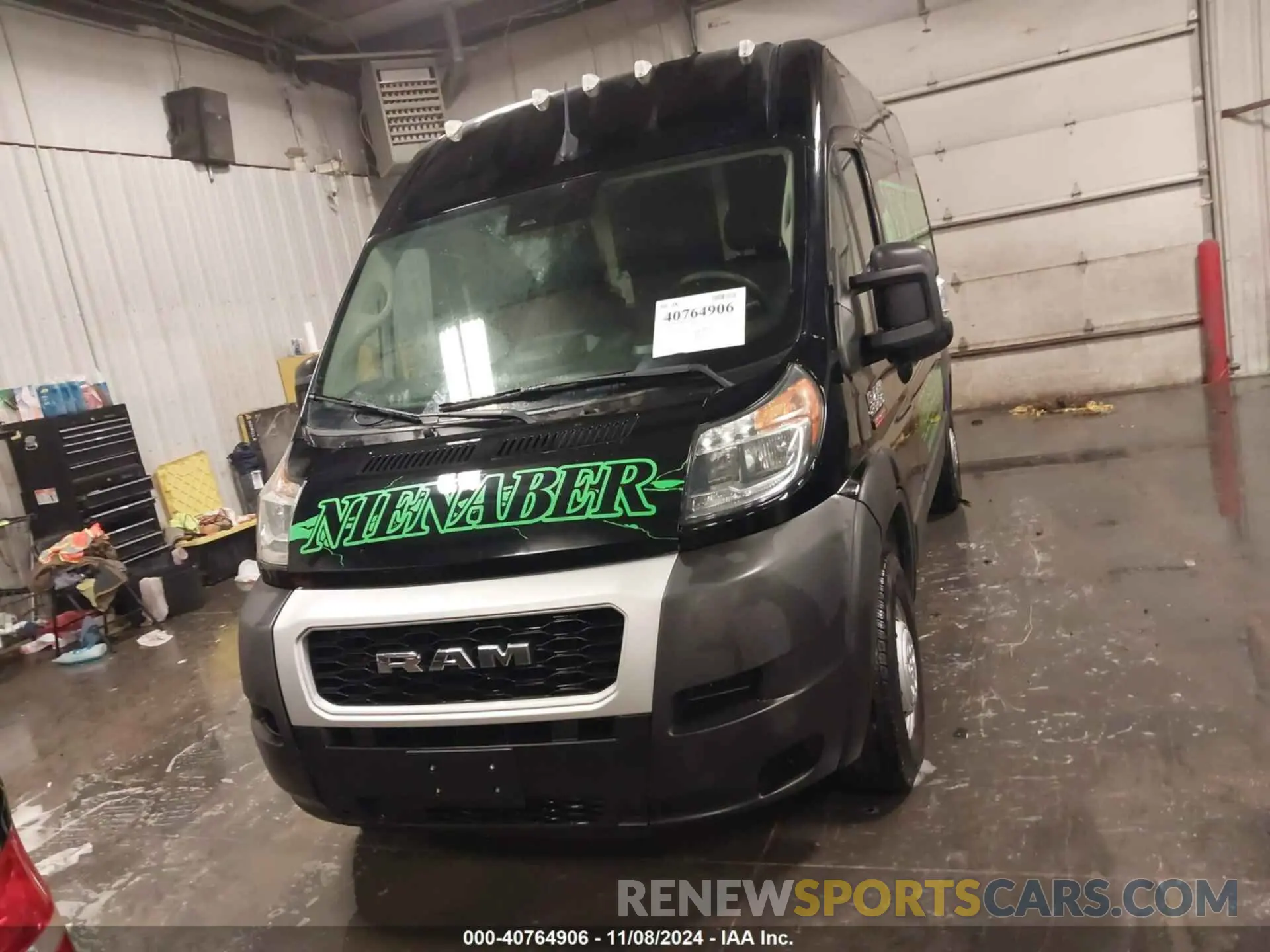 12 Photograph of a damaged car 3C6LRVCGXNE120838 RAM PROMASTER 2500 2022