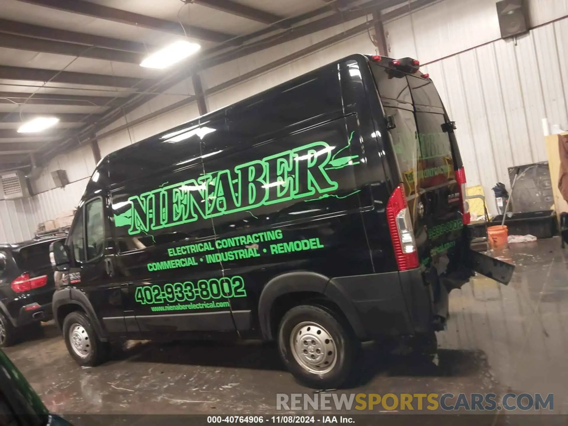 14 Photograph of a damaged car 3C6LRVCGXNE120838 RAM PROMASTER 2500 2022