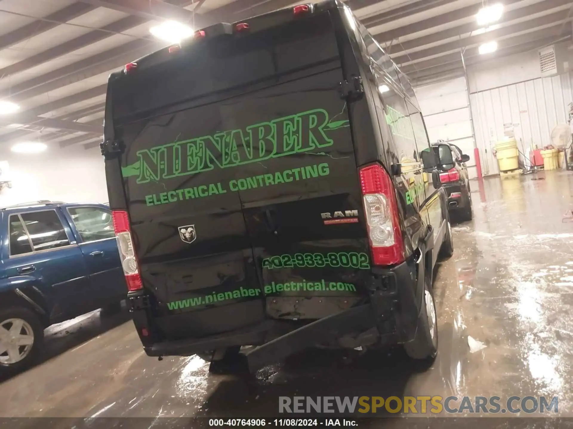 16 Photograph of a damaged car 3C6LRVCGXNE120838 RAM PROMASTER 2500 2022