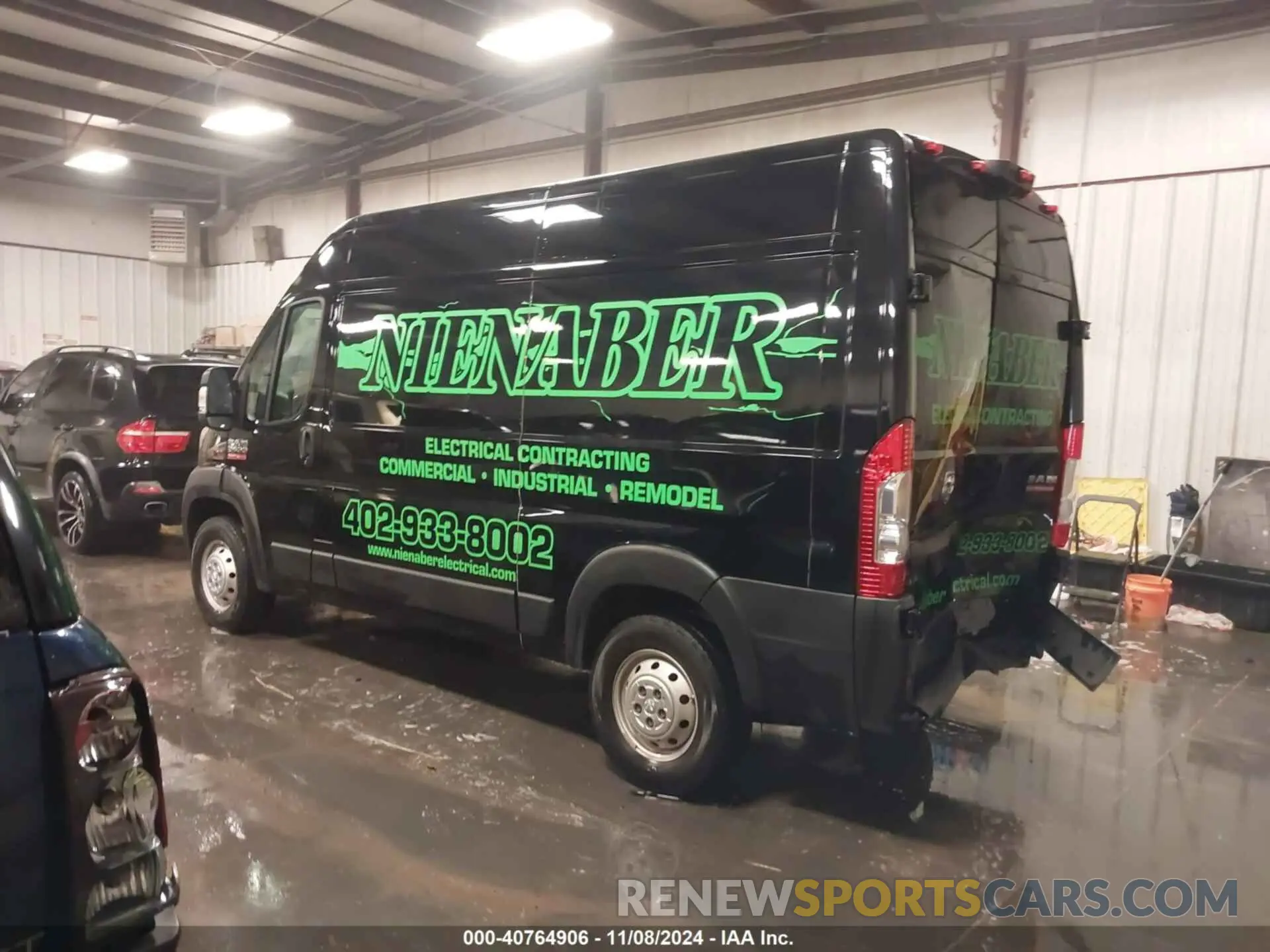 3 Photograph of a damaged car 3C6LRVCGXNE120838 RAM PROMASTER 2500 2022