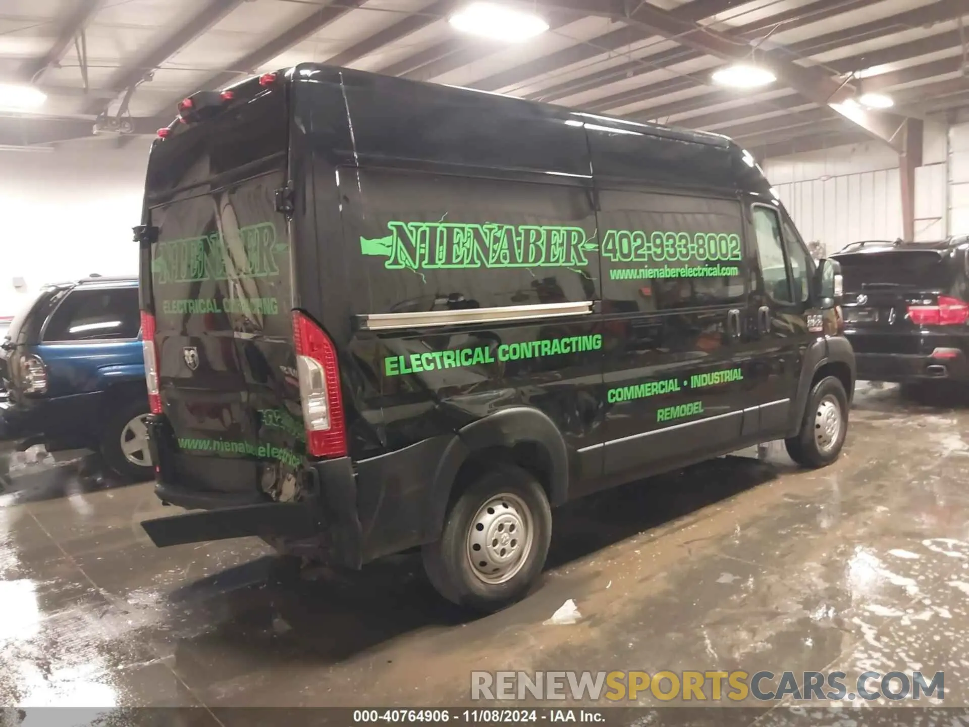 4 Photograph of a damaged car 3C6LRVCGXNE120838 RAM PROMASTER 2500 2022