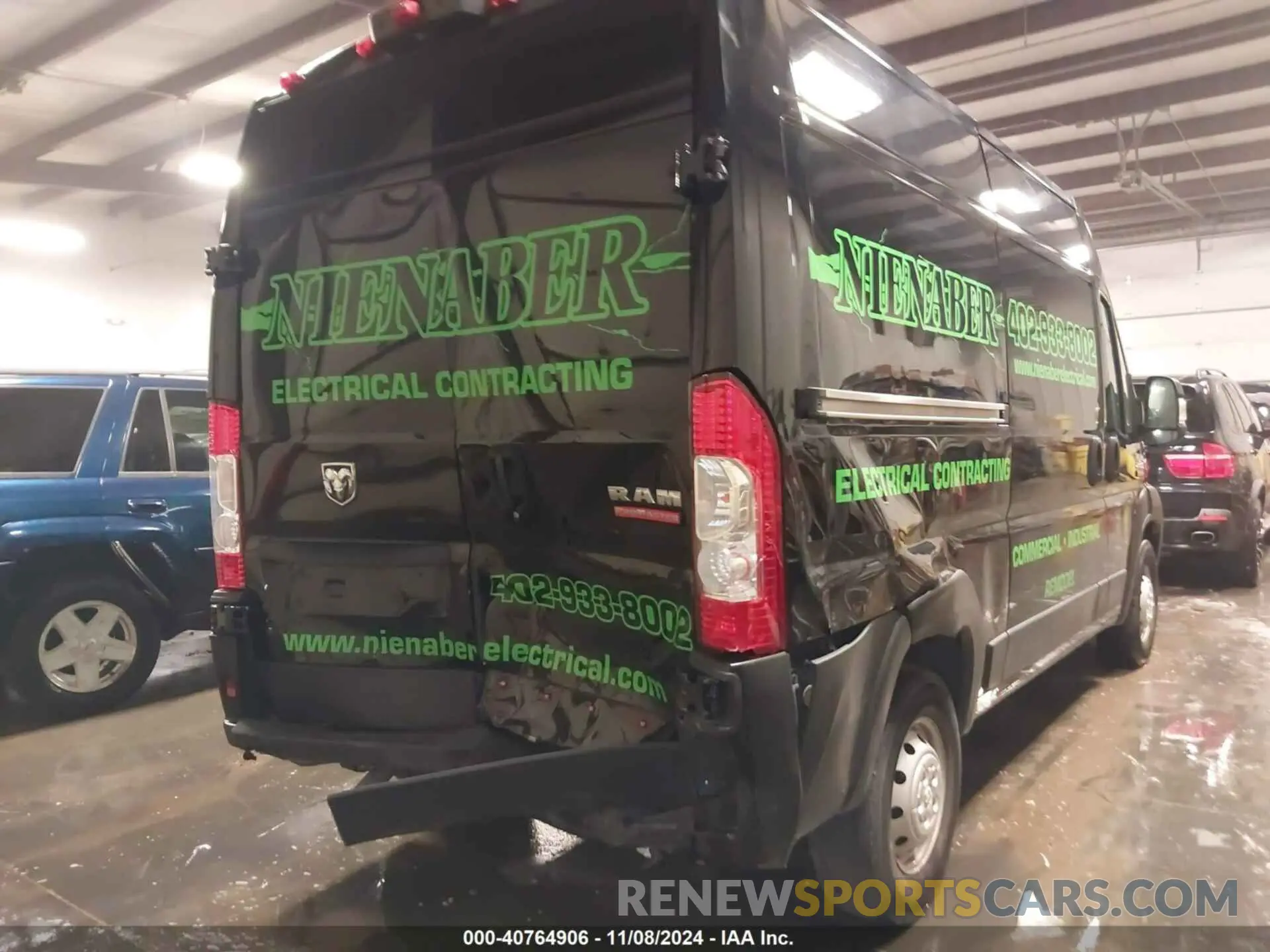 6 Photograph of a damaged car 3C6LRVCGXNE120838 RAM PROMASTER 2500 2022