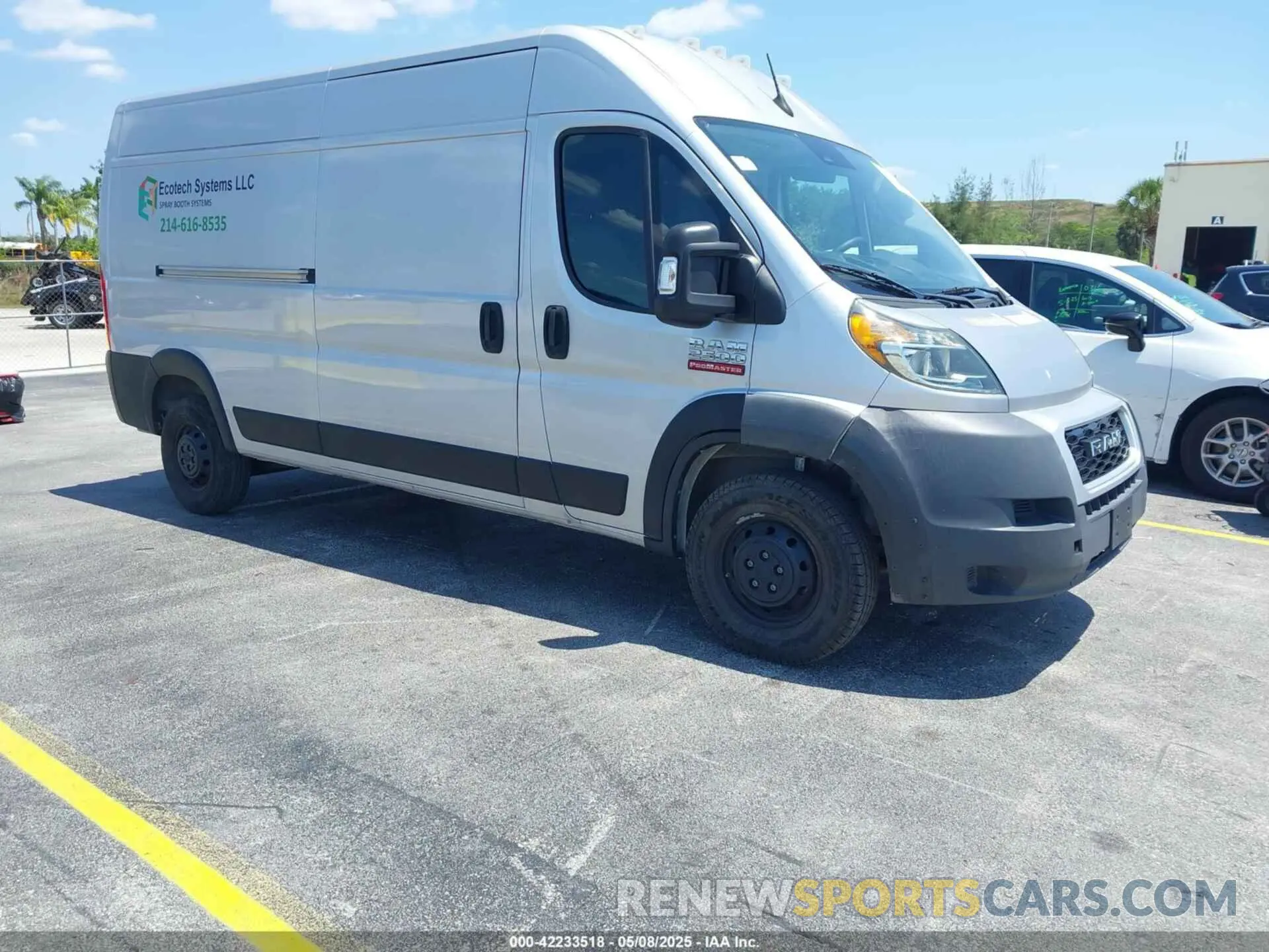 1 Photograph of a damaged car 3C6LRVDG2NE123344 RAM PROMASTER 2500 2022