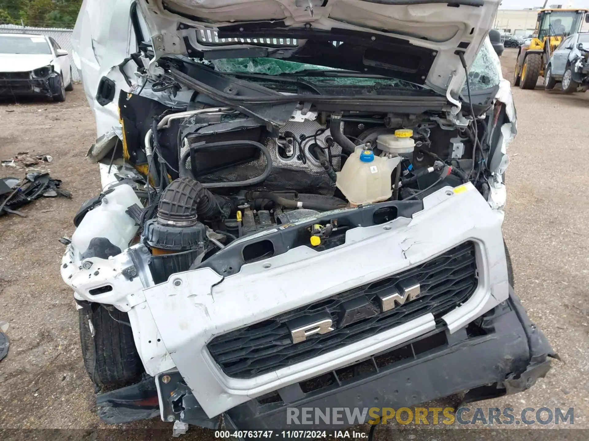 10 Photograph of a damaged car 3C6LRVDG3NE110280 RAM PROMASTER 2500 2022