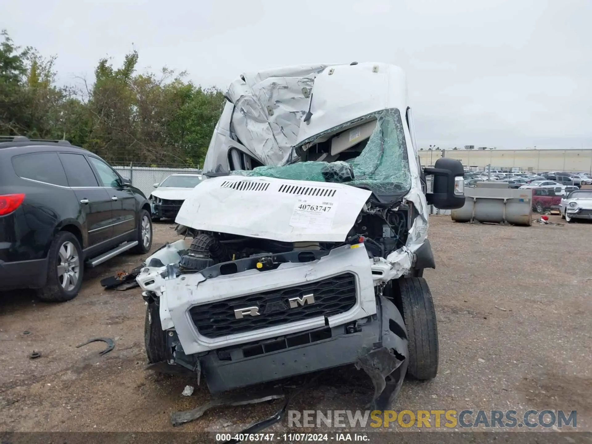 11 Photograph of a damaged car 3C6LRVDG3NE110280 RAM PROMASTER 2500 2022