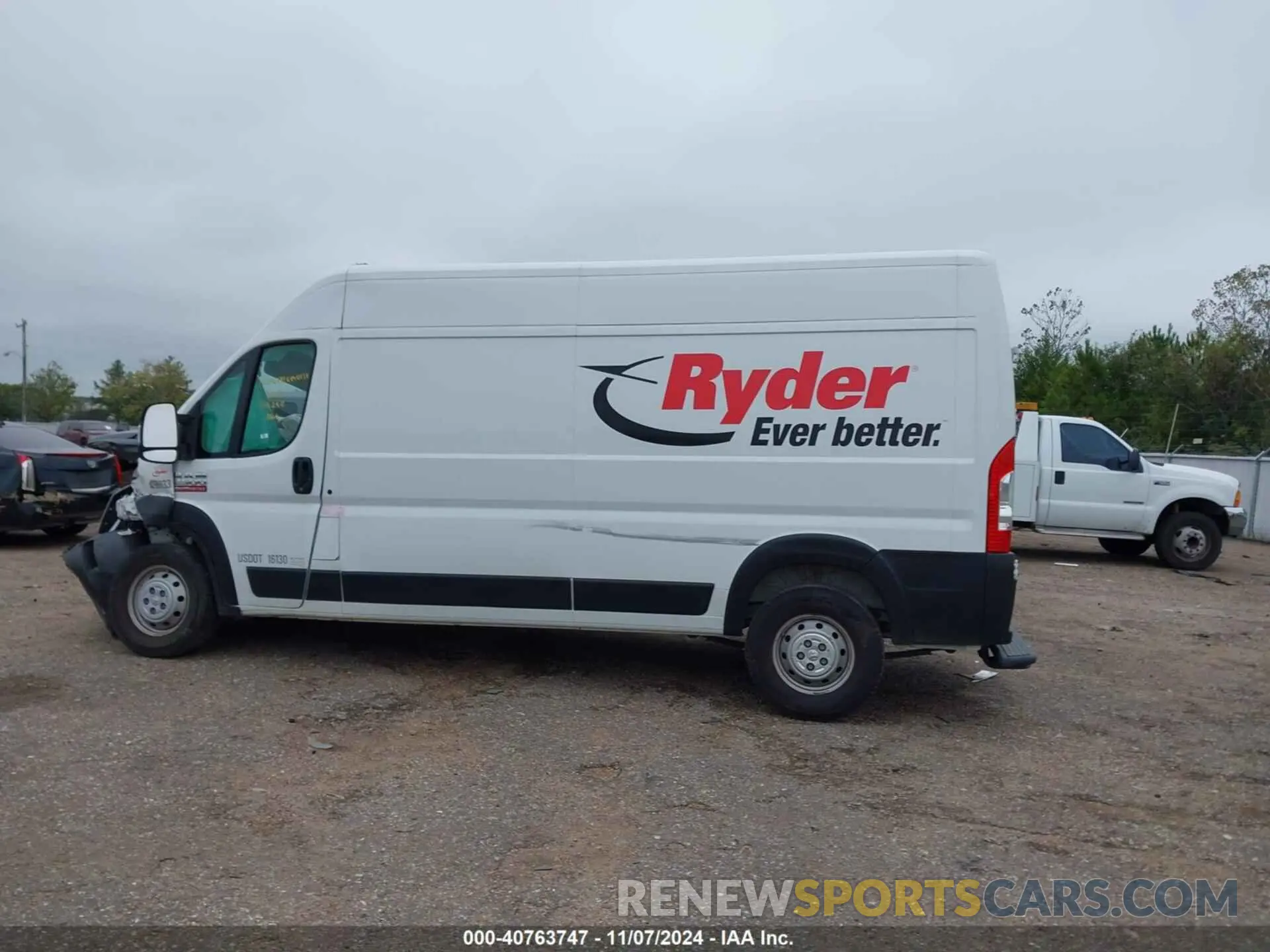 13 Photograph of a damaged car 3C6LRVDG3NE110280 RAM PROMASTER 2500 2022