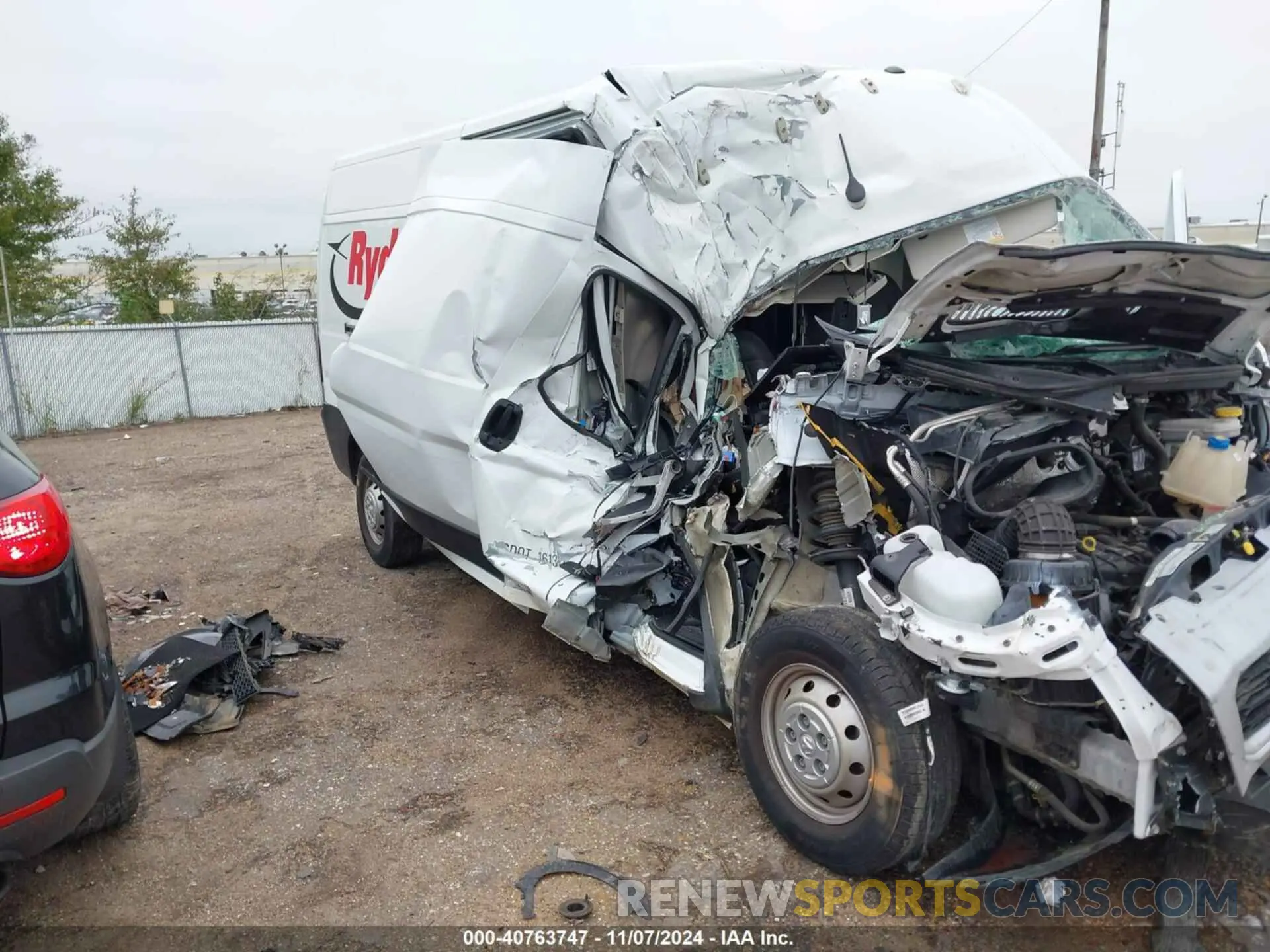 6 Photograph of a damaged car 3C6LRVDG3NE110280 RAM PROMASTER 2500 2022