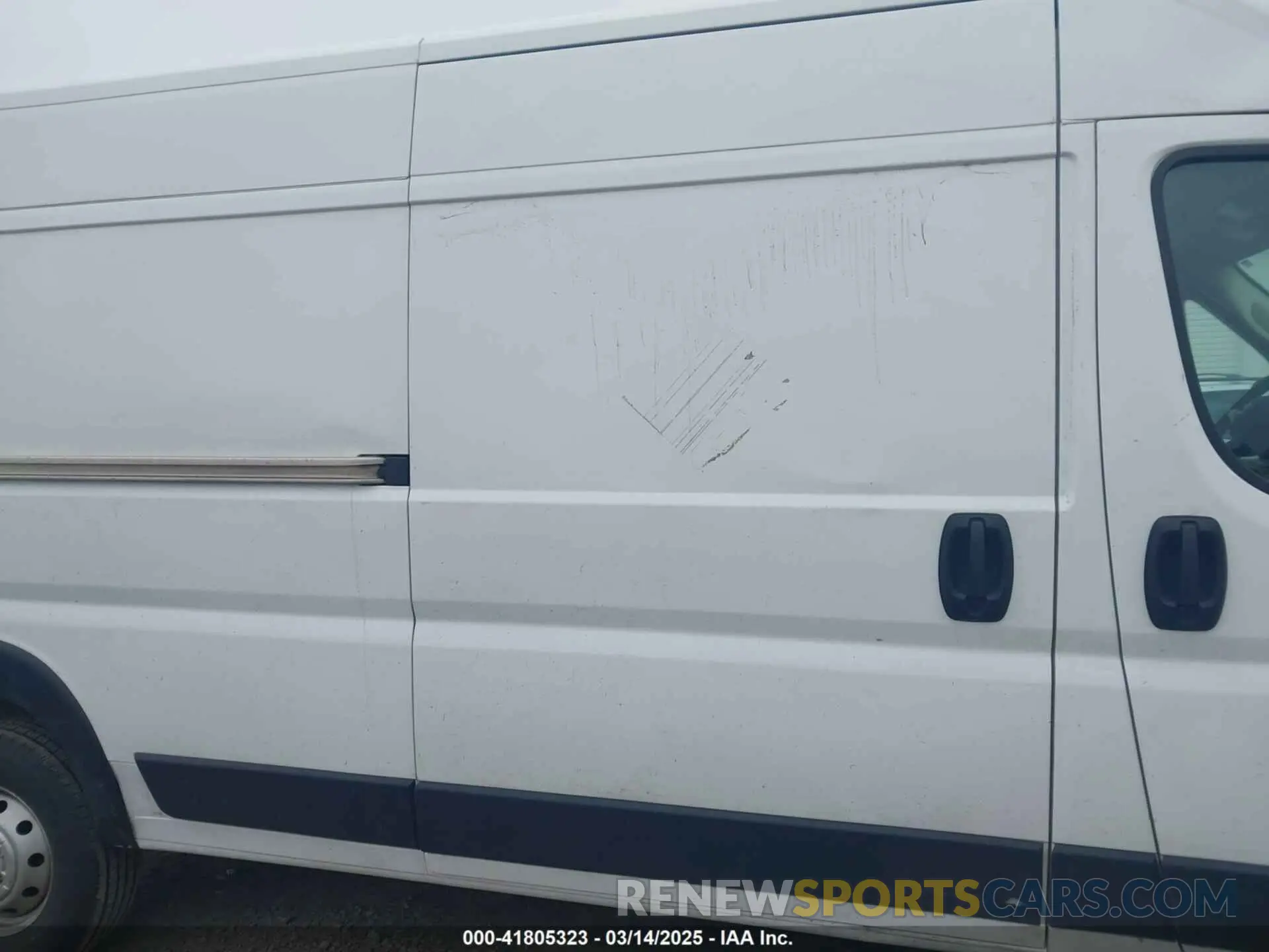 13 Photograph of a damaged car 3C6LRVDG9NE128430 RAM PROMASTER 2500 2022