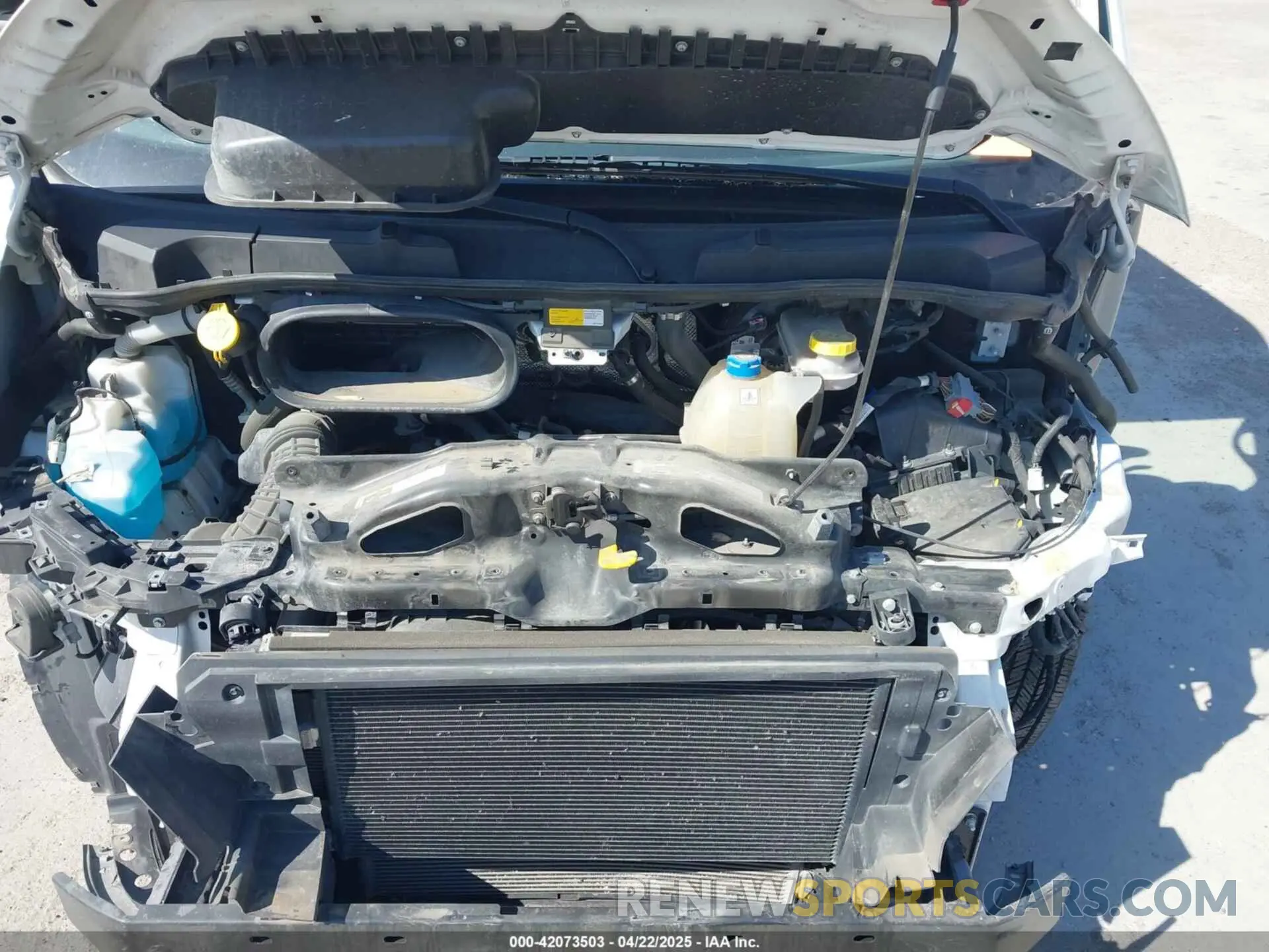 10 Photograph of a damaged car 3C6LRVCG3PE518637 RAM PROMASTER 2500 2023