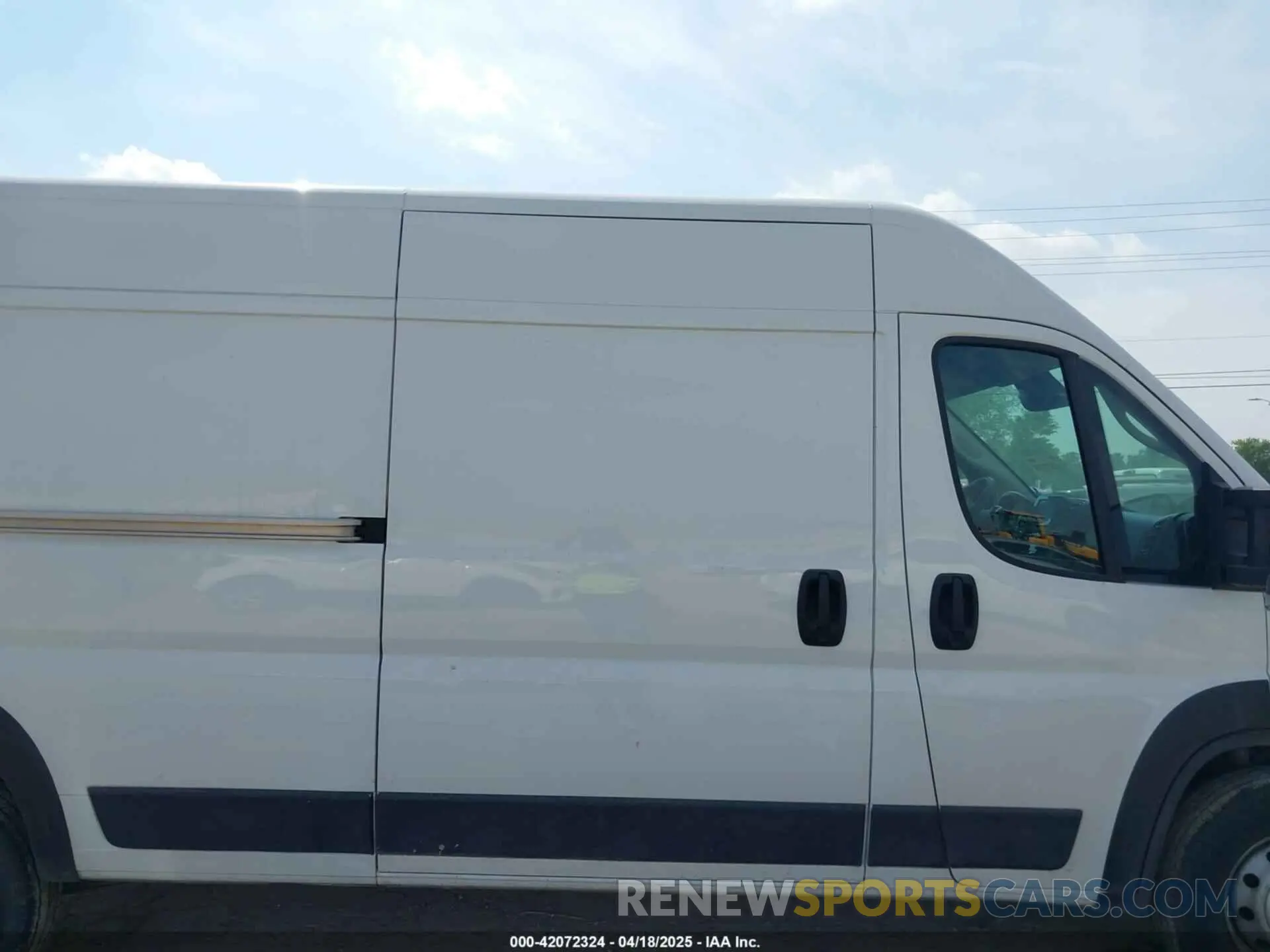 13 Photograph of a damaged car 3C6LRVDG0PE571794 RAM PROMASTER 2500 2023