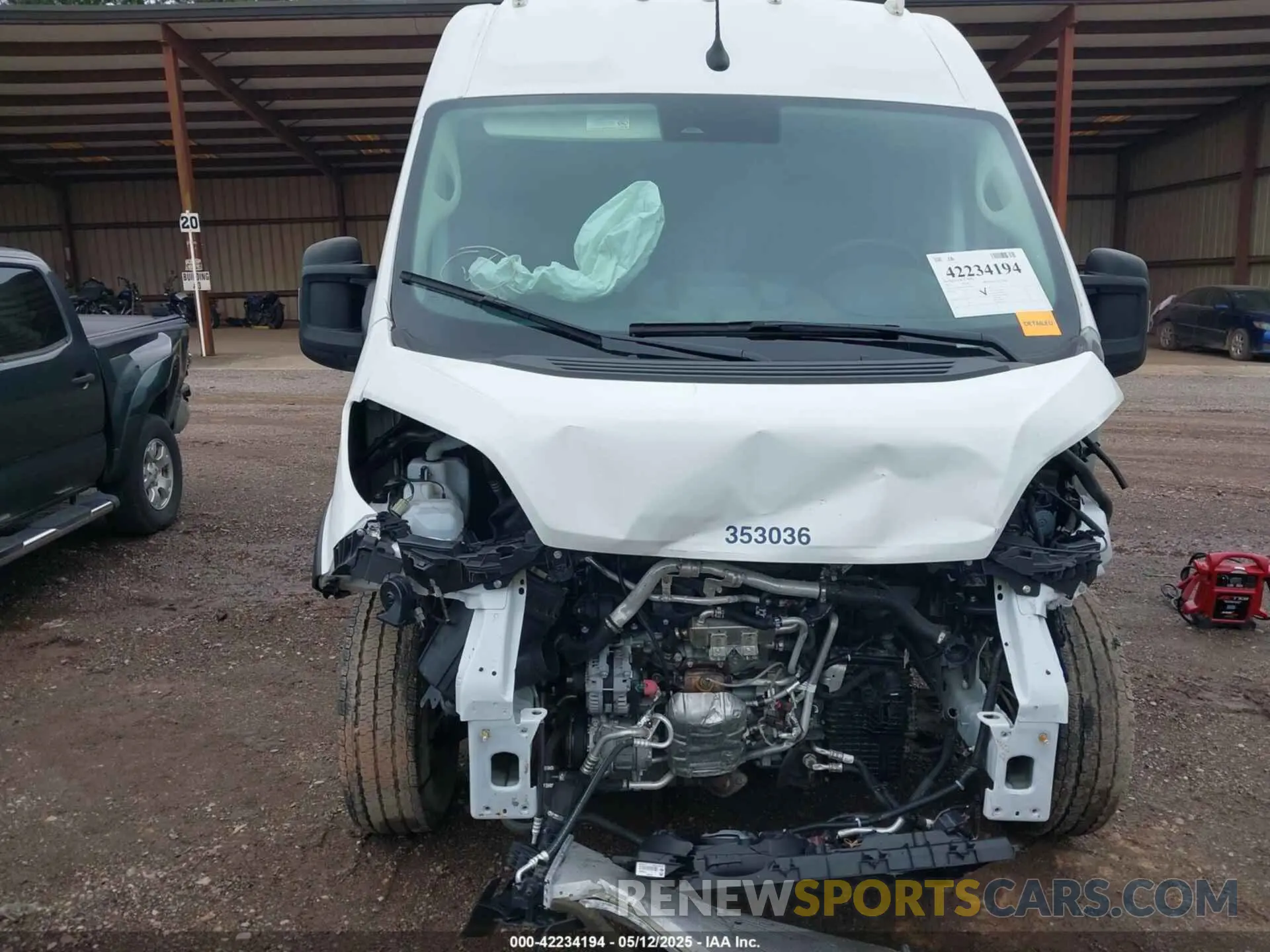 6 Photograph of a damaged car 3C6LRVDG1PE564241 RAM PROMASTER 2500 2023
