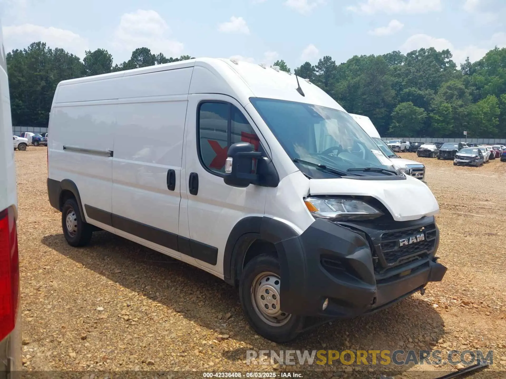 13 Photograph of a damaged car 3C6LRVDG2PE529644 RAM PROMASTER 2500 2023